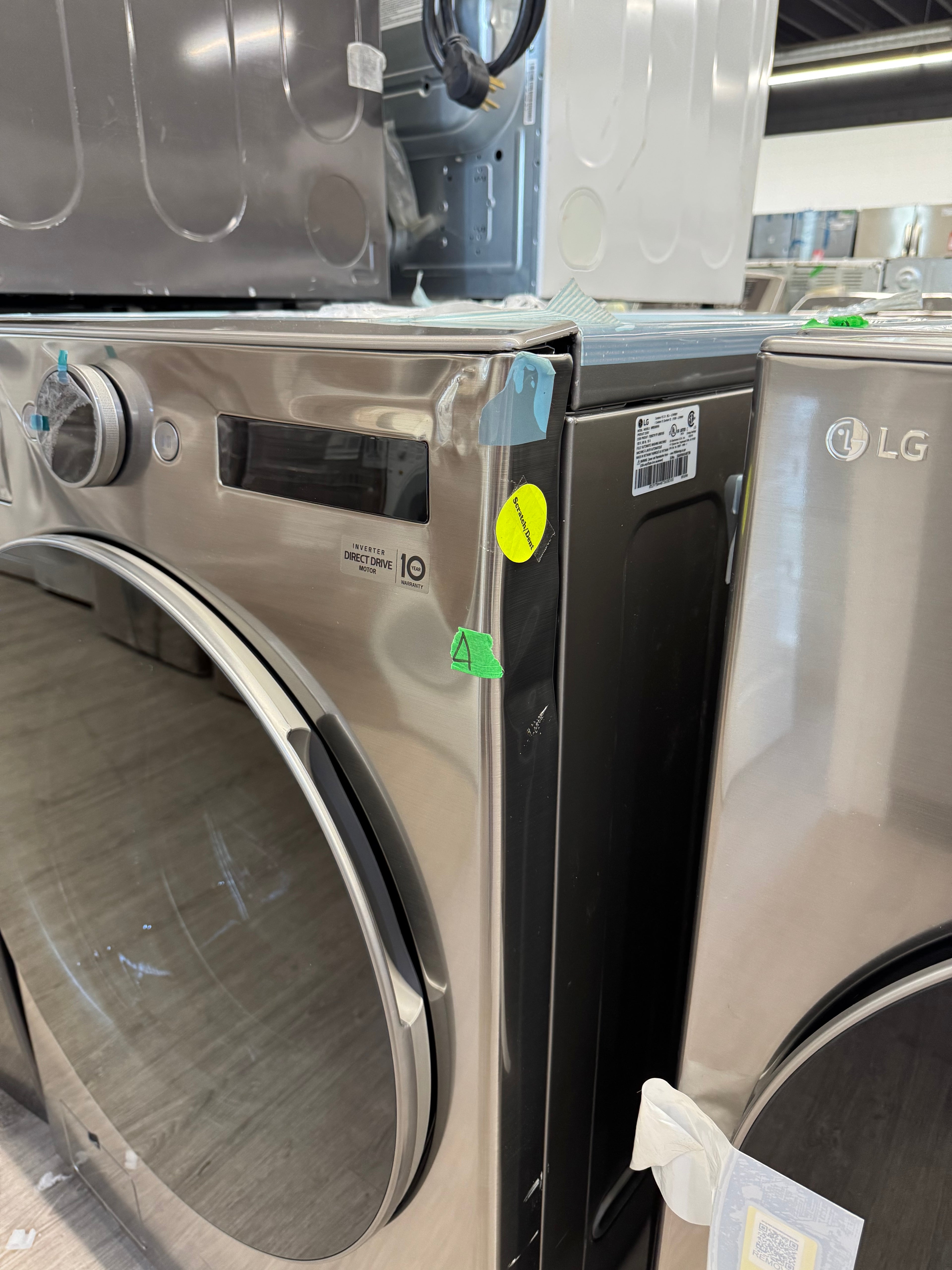 OPEN BOX - LG 27” Front Load Washer - WM5500HVA