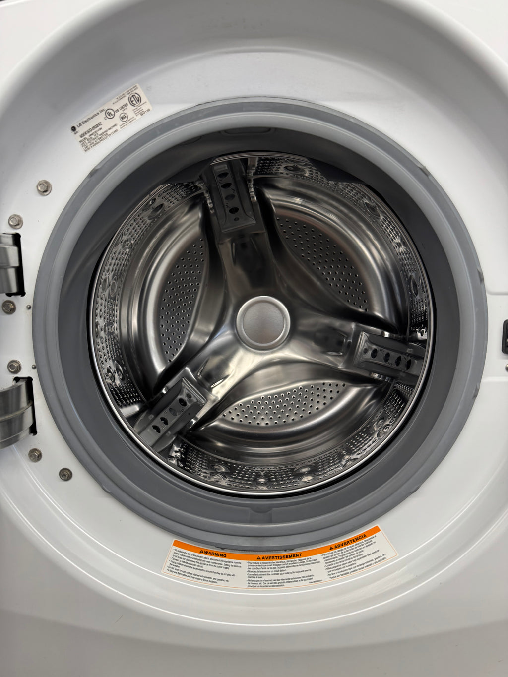 LG 27” Front Load Washer & Dryer Set (WM2301HW & DLEX2501W)