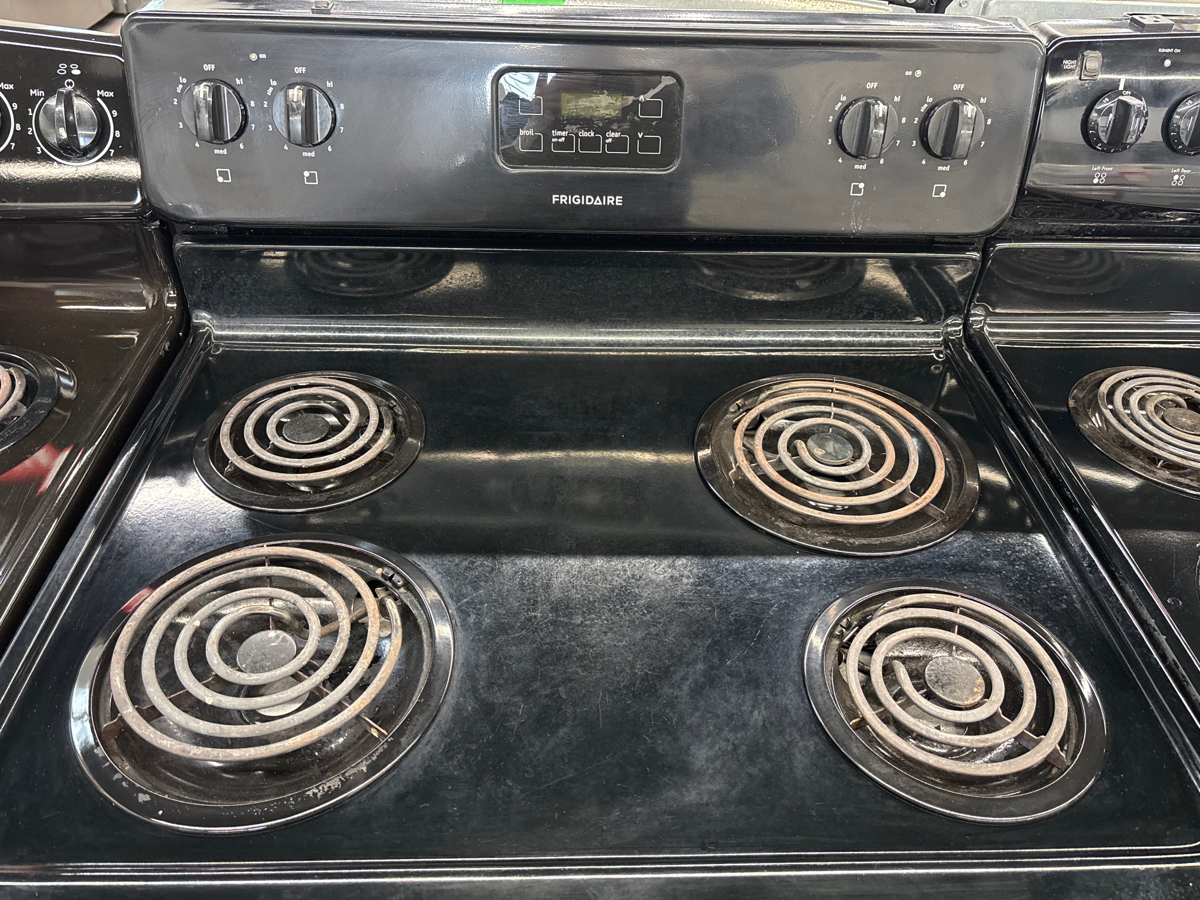Frigidaire 30” Glass Top Electric Range - CFEF3012PBD