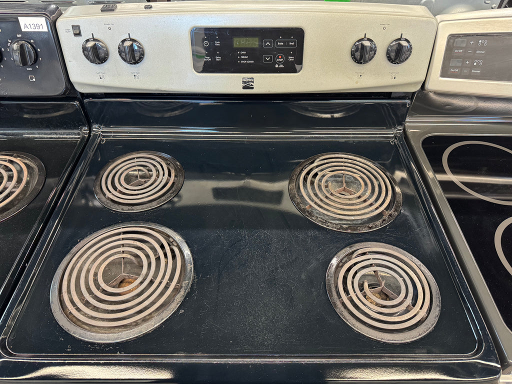 Kenmore 30” Freestanding Coil Top Range - 970.550962