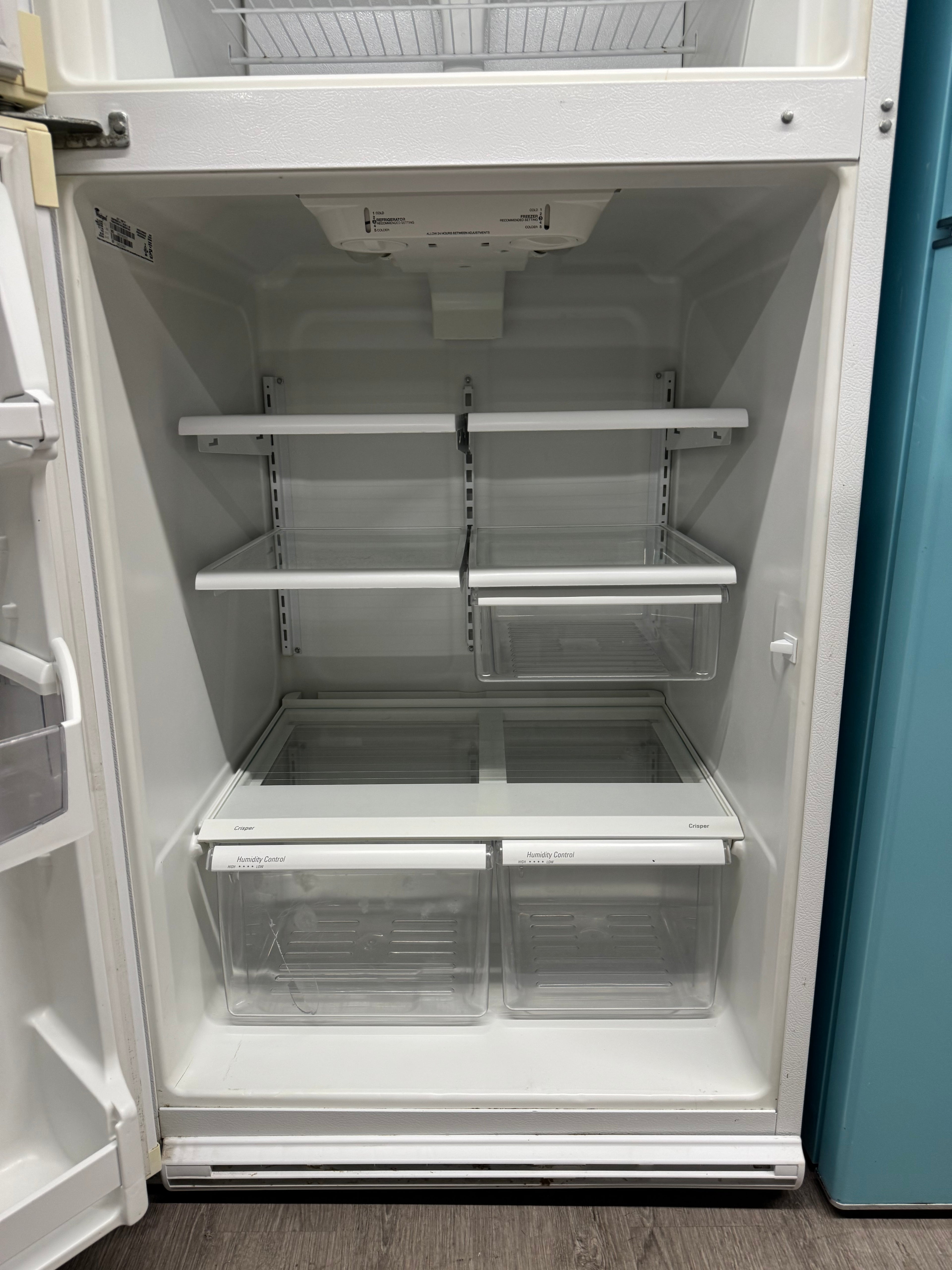 Whirlpool 30” Top Freezer Refrigerator - GR9FHKXVQ01