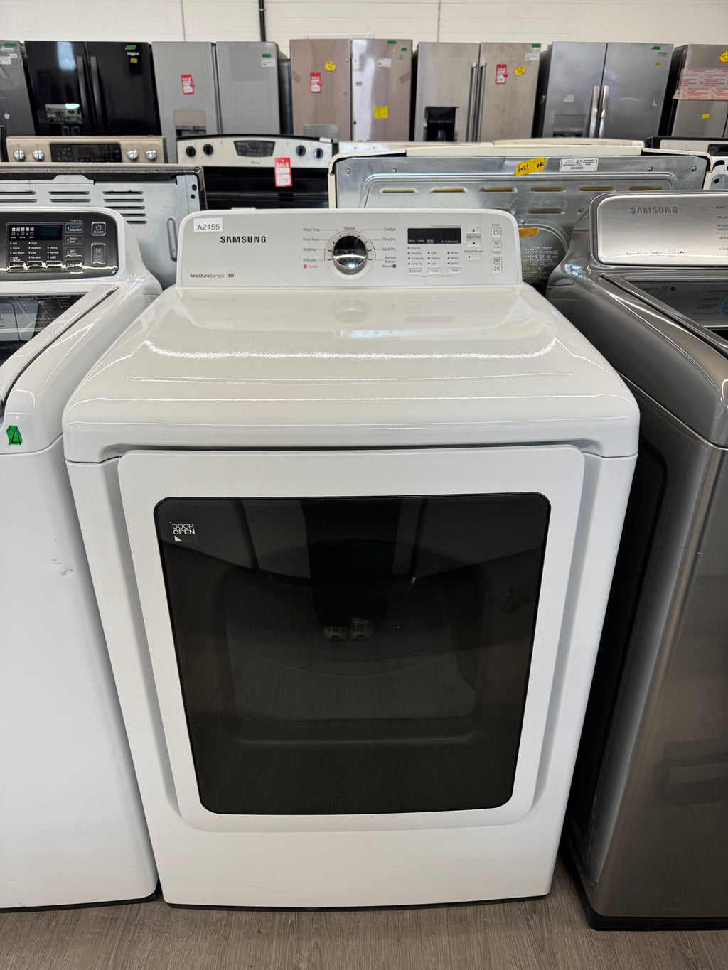 Samsung 27” Front Load Dryer -  DV422EWHDWR/AC
