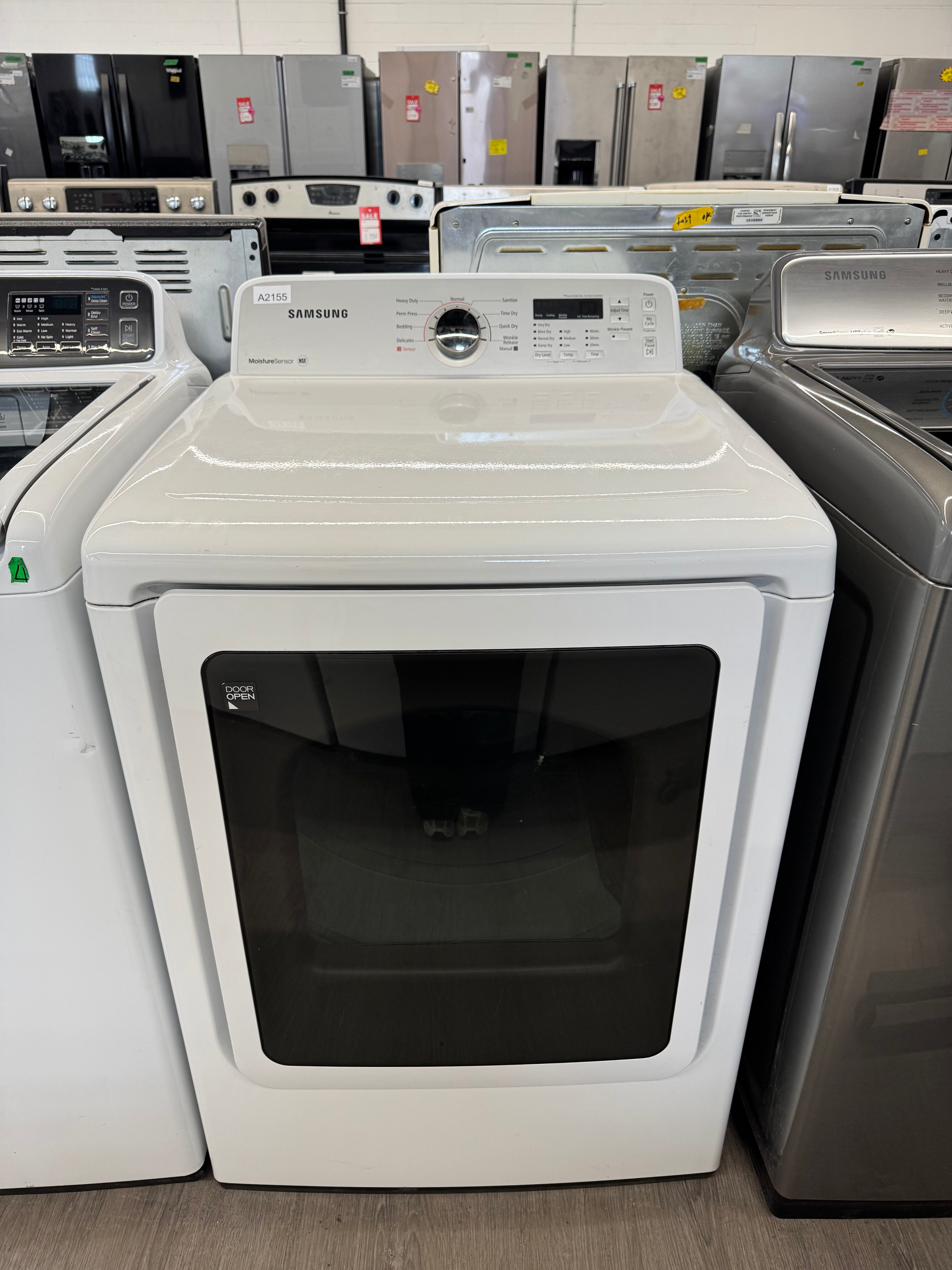 Samsung 27” Front Load Dryer -  DV422EWHDWR/AC