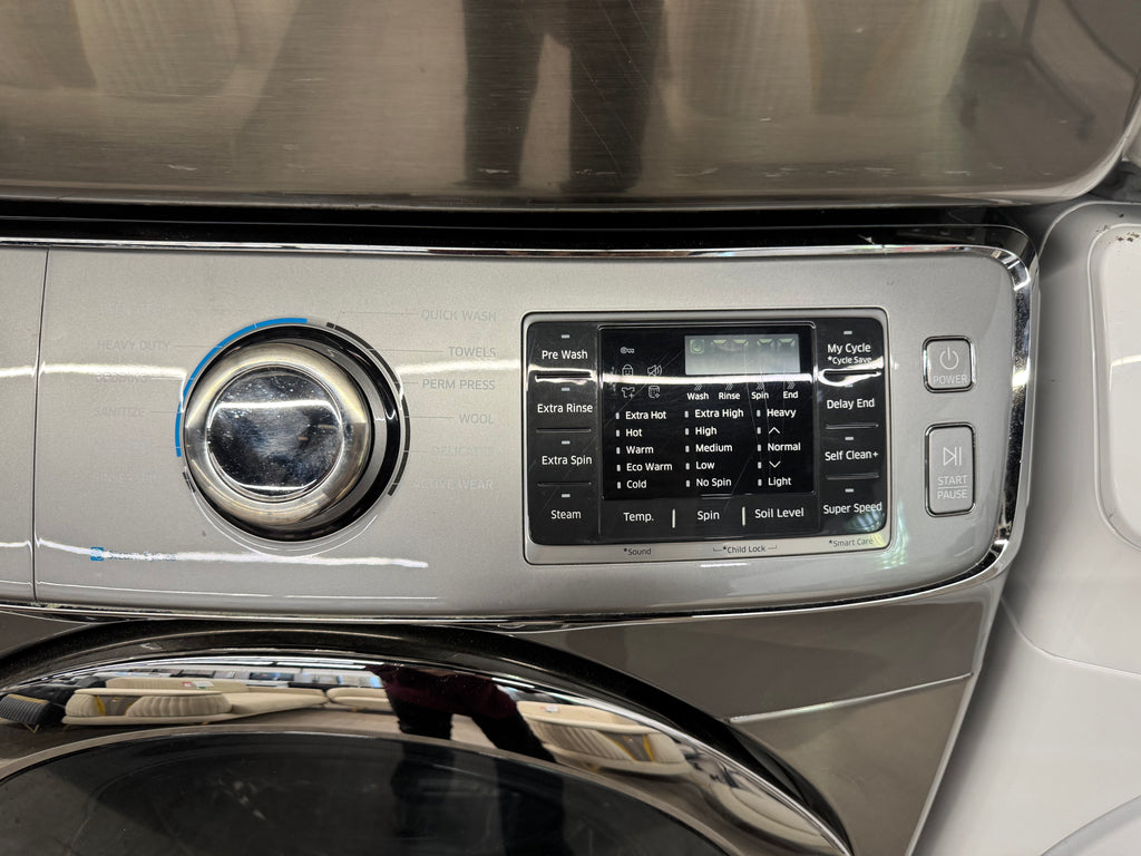 Samsung 27” Front Load Steam Washer & Dryer Set – WF42H5600AP/A2 & DV42H5600EP/AC