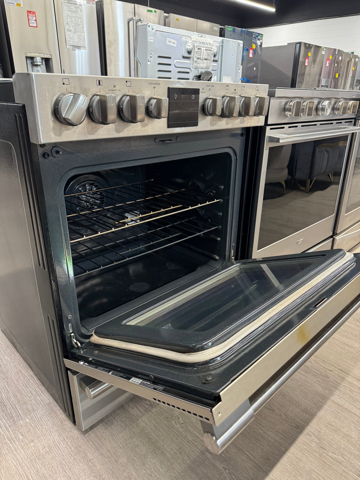 Frigidaire 30” Slide-in Glass Top Range - PCFE307CAFB