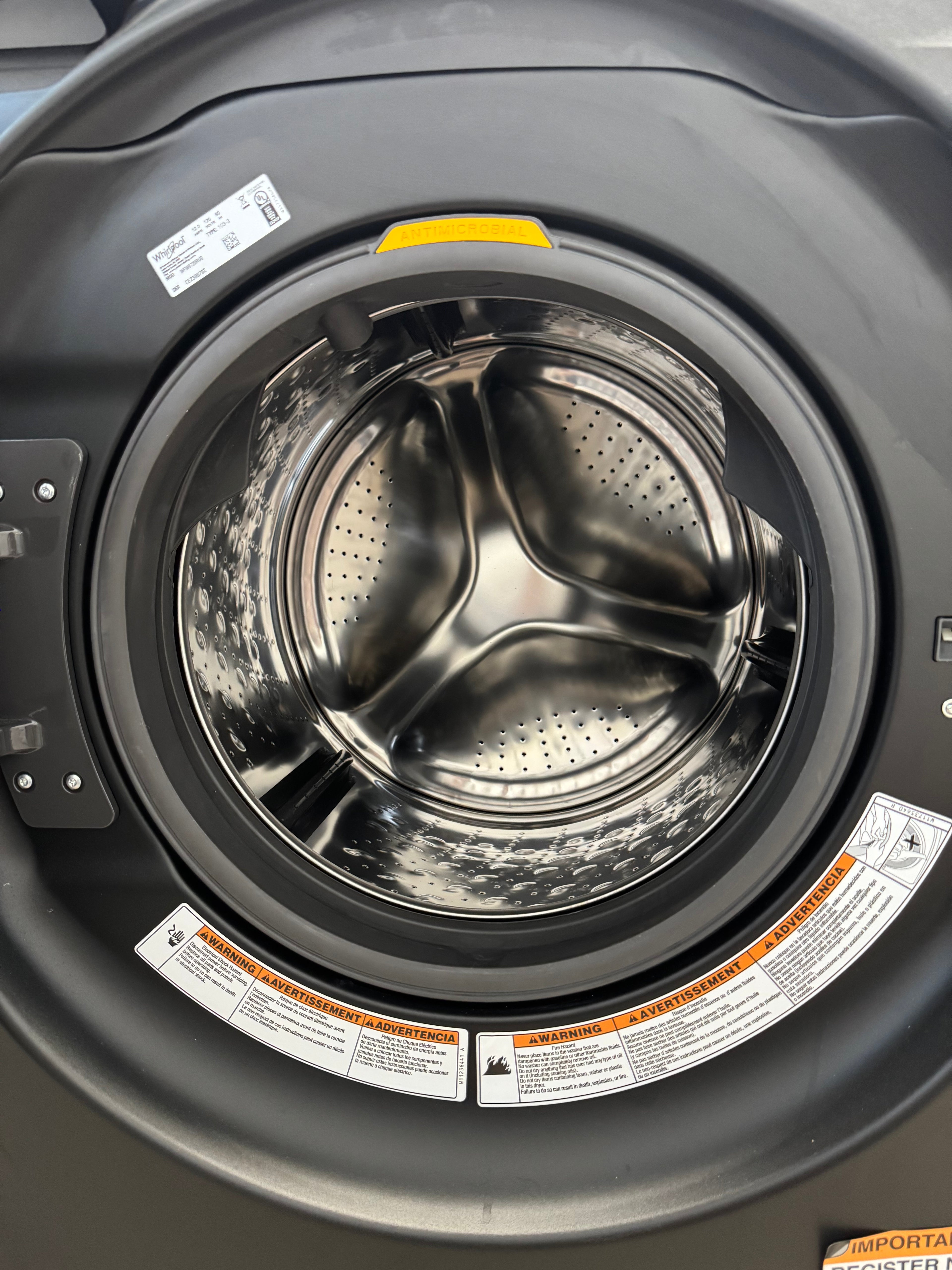 OPEN BOX - Whirlpool  27” Front Load Washer- WFW6720RU0
