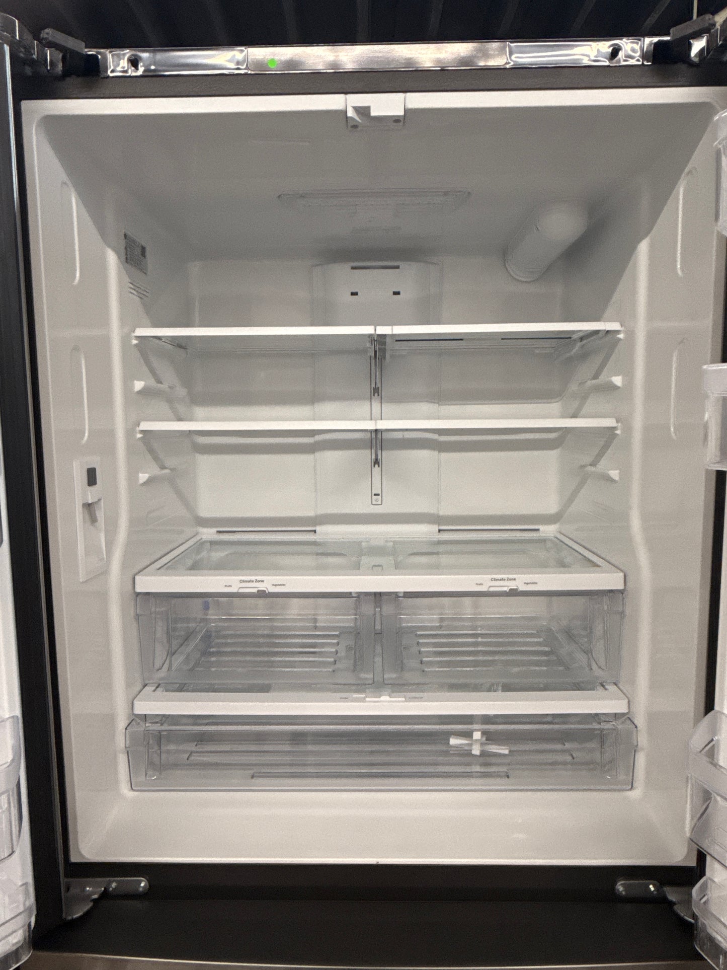 OPEN BOX-GE 36" Counter-Depth French Door Refrigerator-GWE22JYMBFFS
