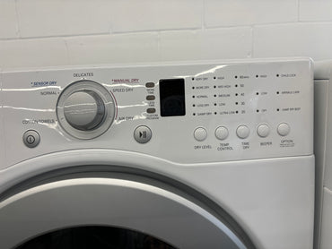 LG 27" WASHER AND DRYER SET WM3170CW / DLE2516W