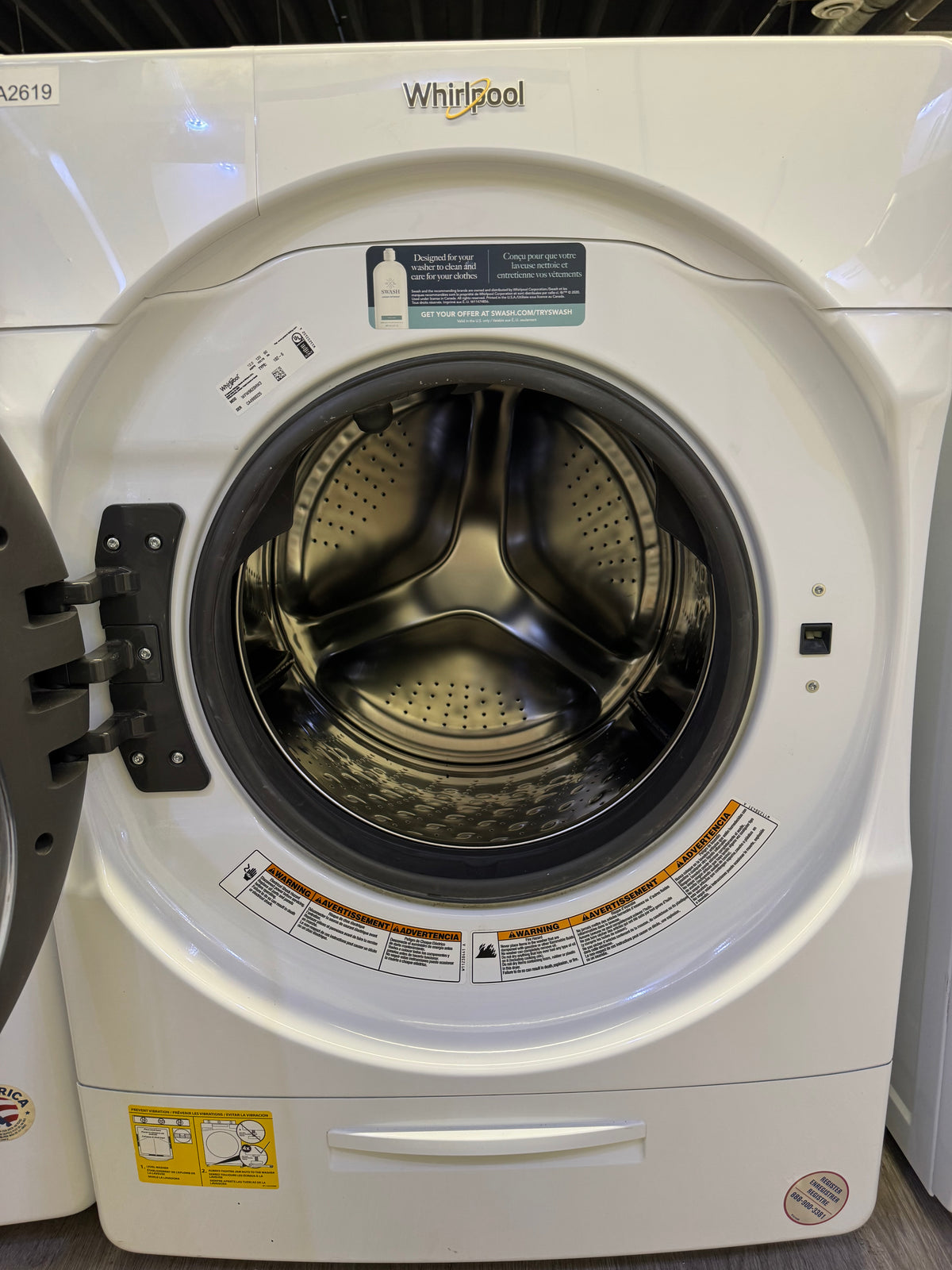 Whirlpool 27" Front Load Washer WFW9620HW3 – White | Ottawa