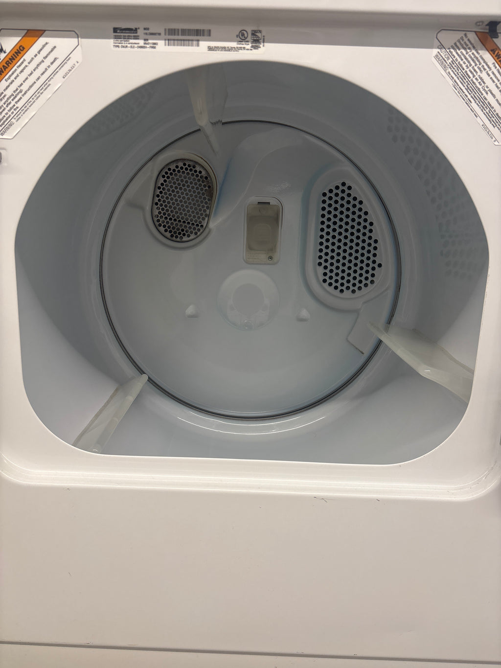 Kenmore 27” Top Load Washer & Front Load Dryer Set (110.29692800 & 110.C68692700)