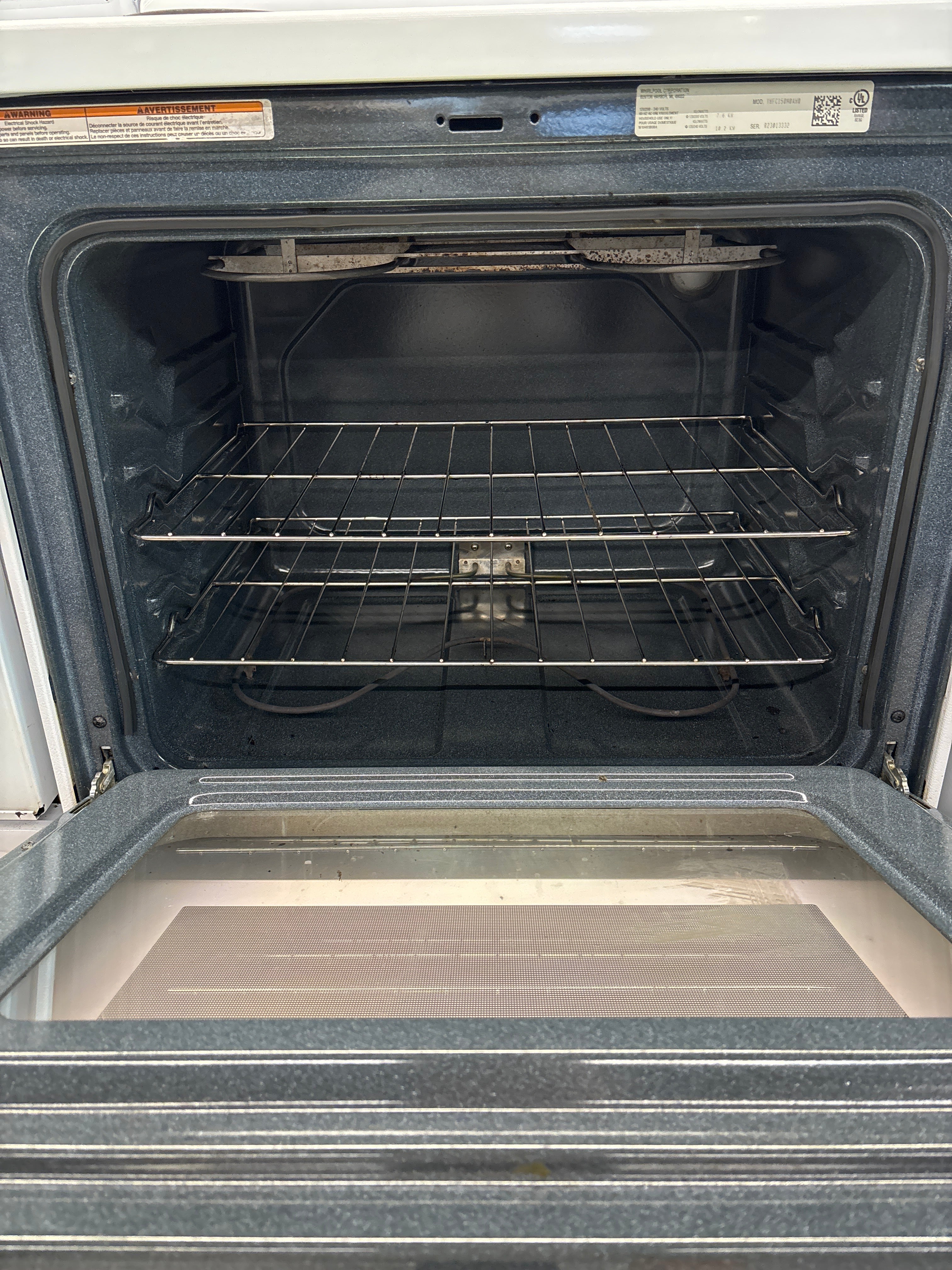 WHIRLPOOL 30” Coil top range - YWFC150M0AW0