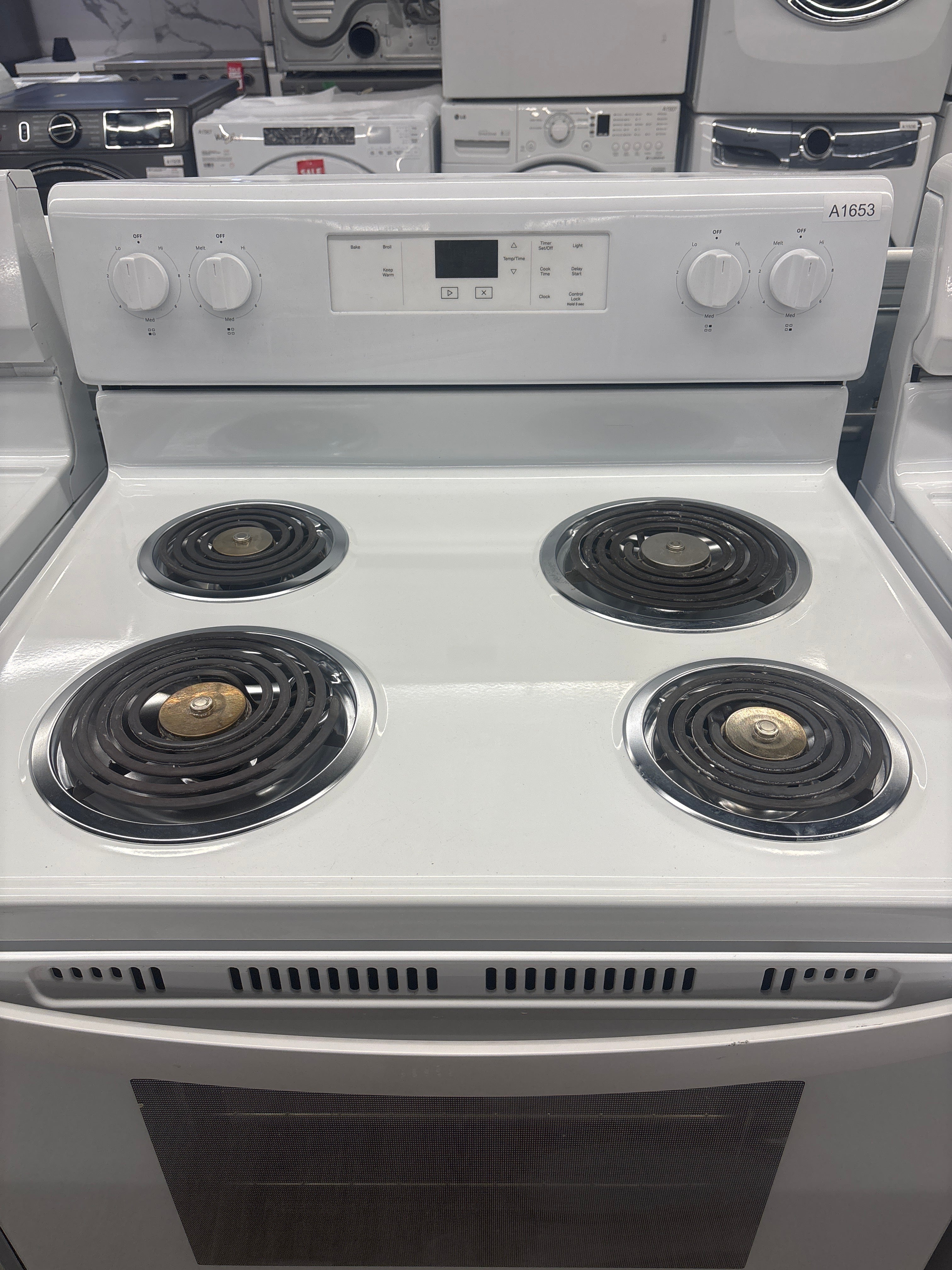 Whirlpool 30” Freestanding Coil Top Range - YWFC150M0JW3