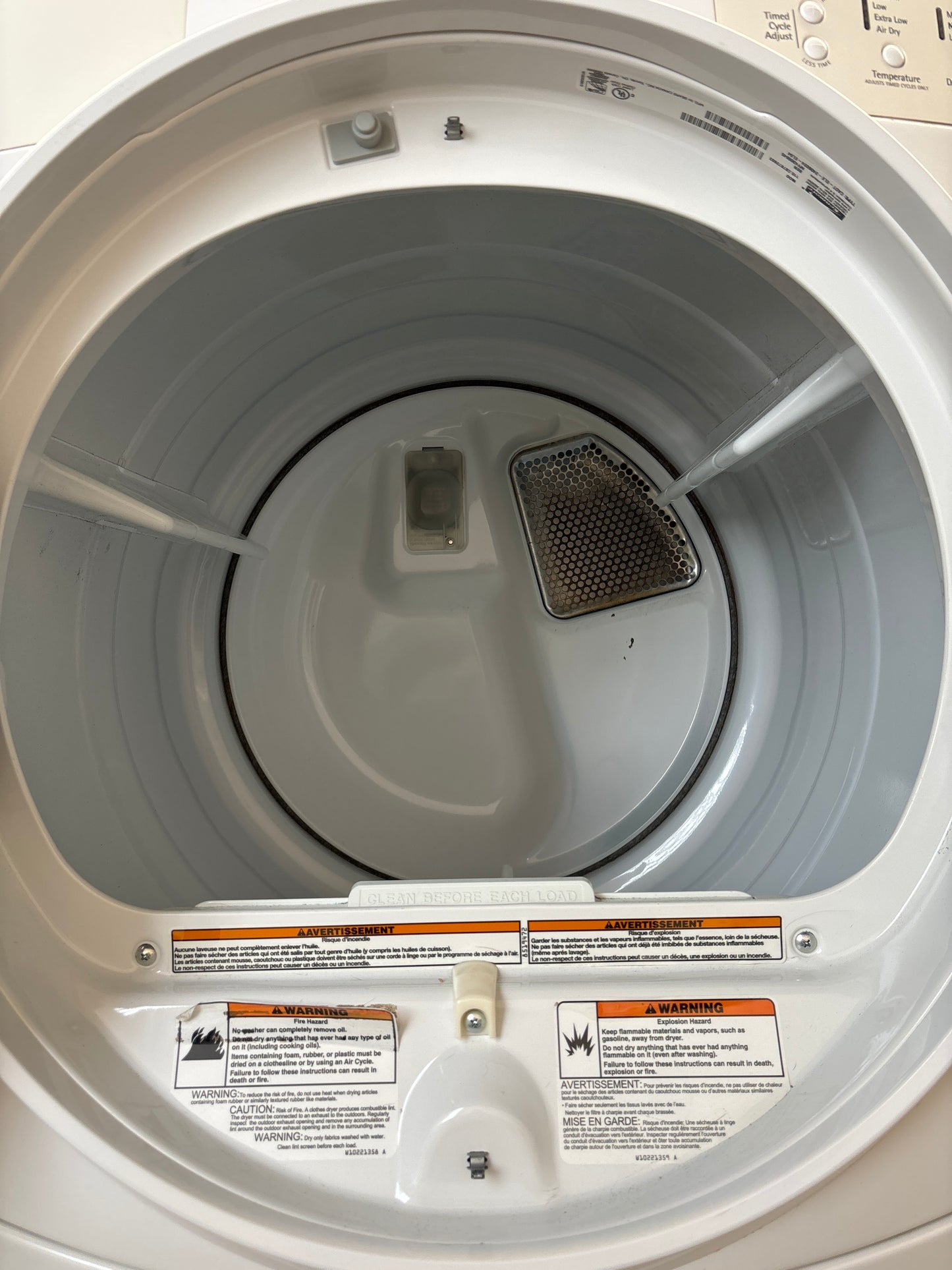 KENMORE 27" FRONT LOAD WASHER AND DRYER SET 110.47892700 / 110.C87872603