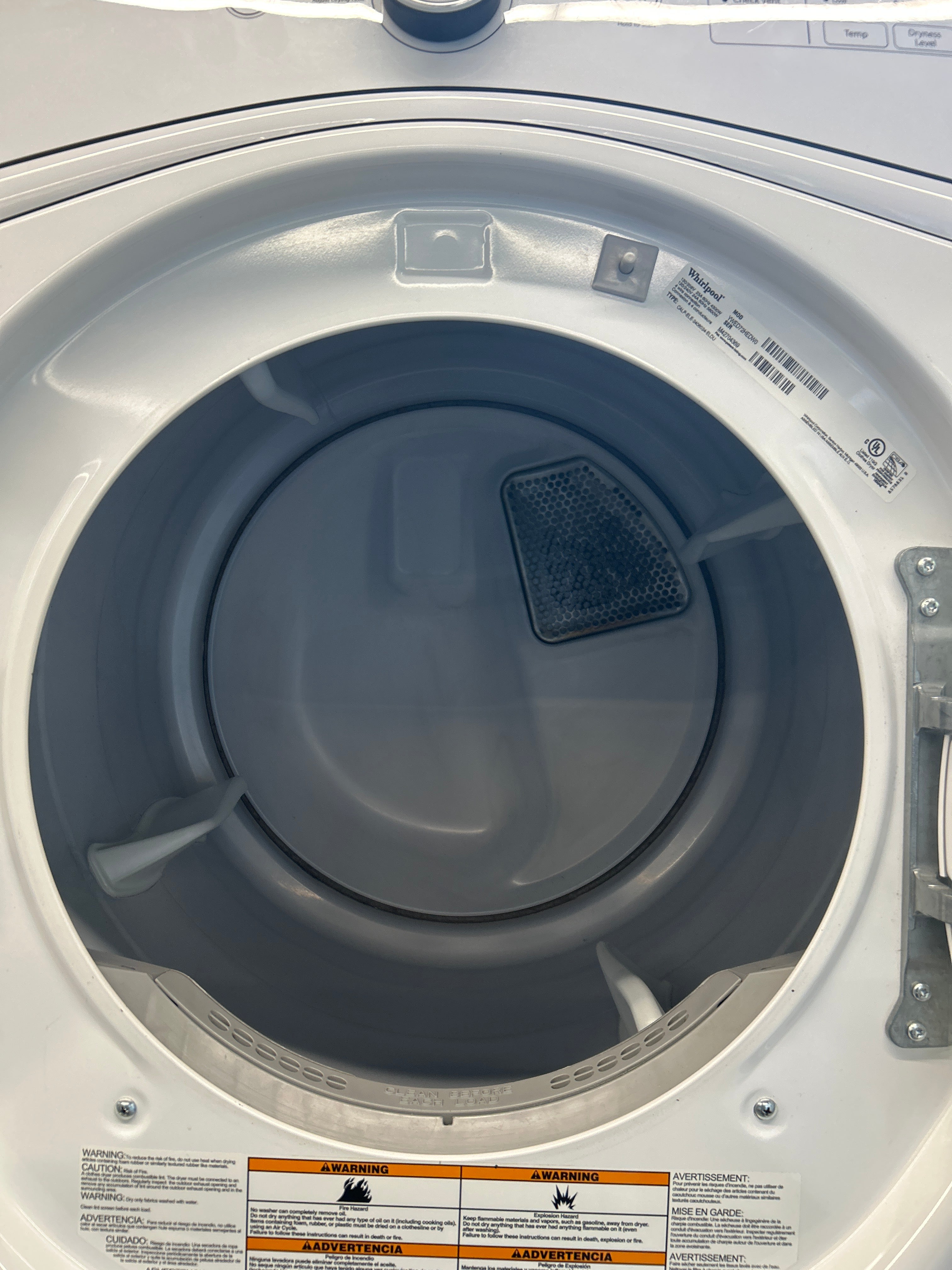 Whirlpool 27" Front Load Washer/Dryer Set
