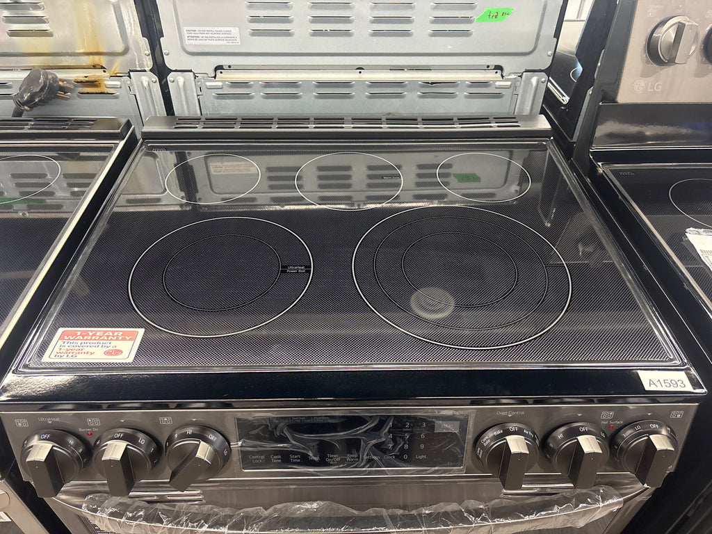 LG 30” Slide-In Glass Top Range - LSEL6335D (1 YEAR MANUFACTURER WARRANTY)