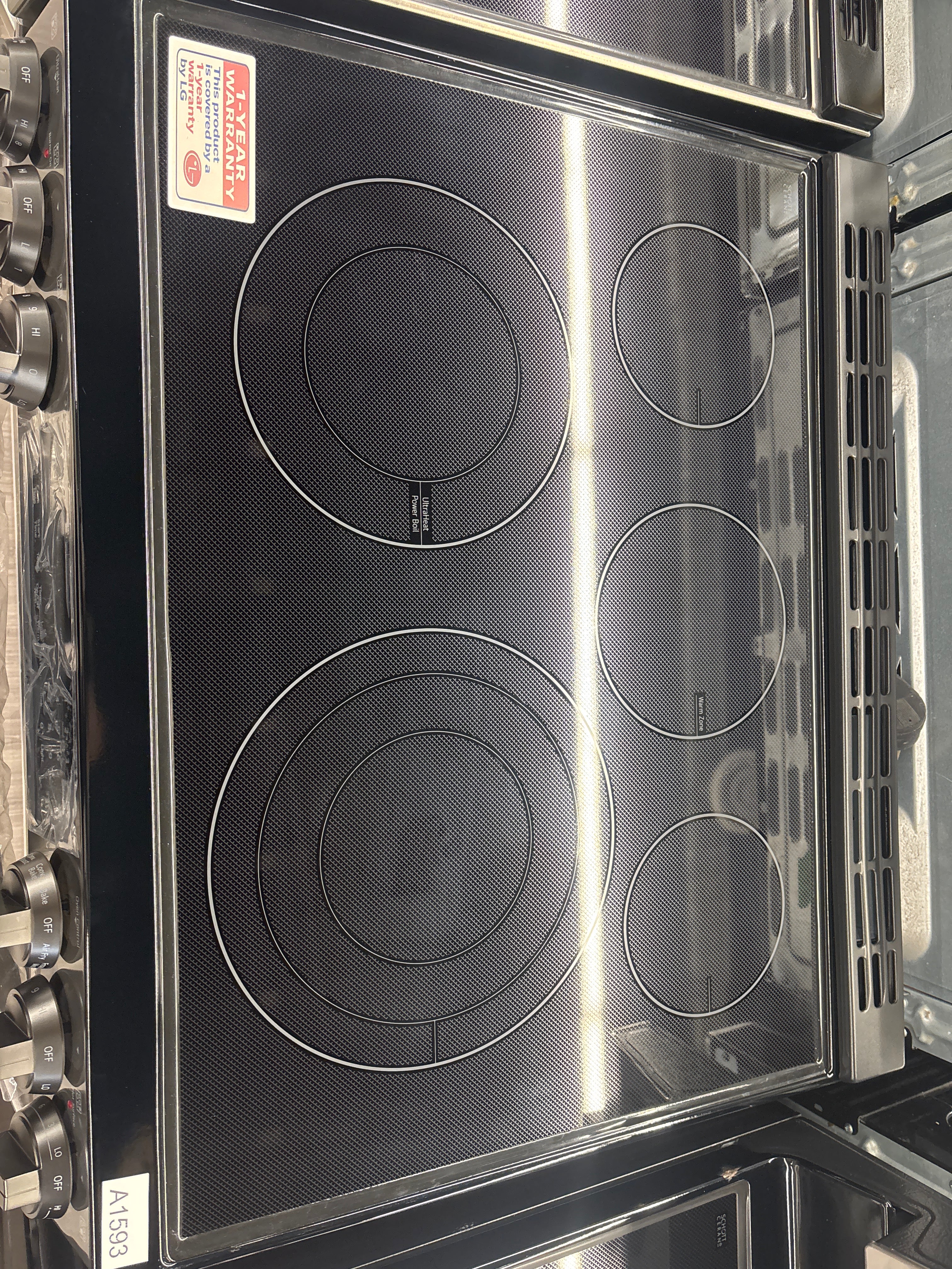 LG 30” Slide-In Glass Top Range - LSEL6335D (1 YEAR MANUFACTURER WARRANTY)