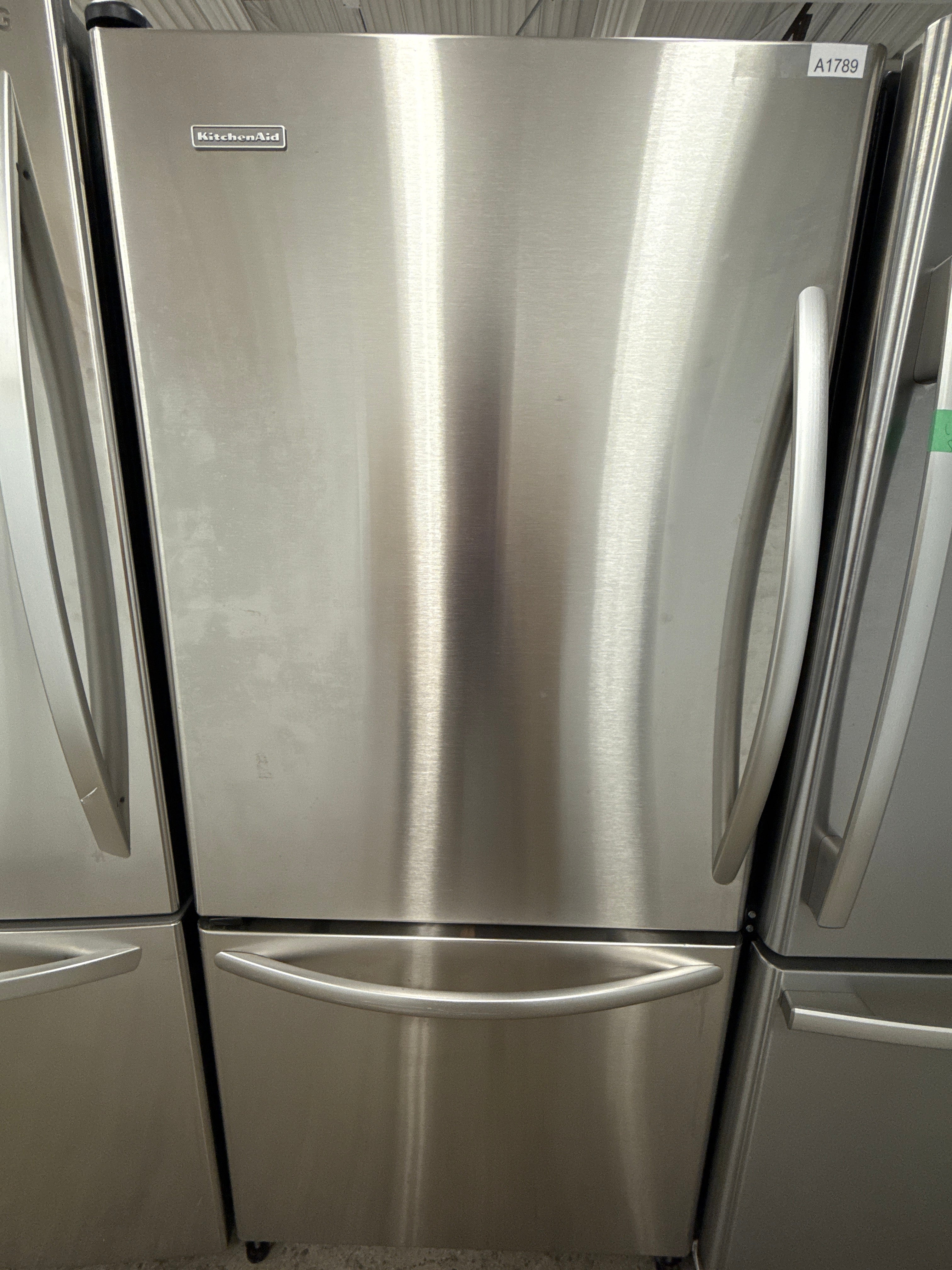 KitchenAid 30" Bottom Freezer Refrigerator - KBLS19KTSS01