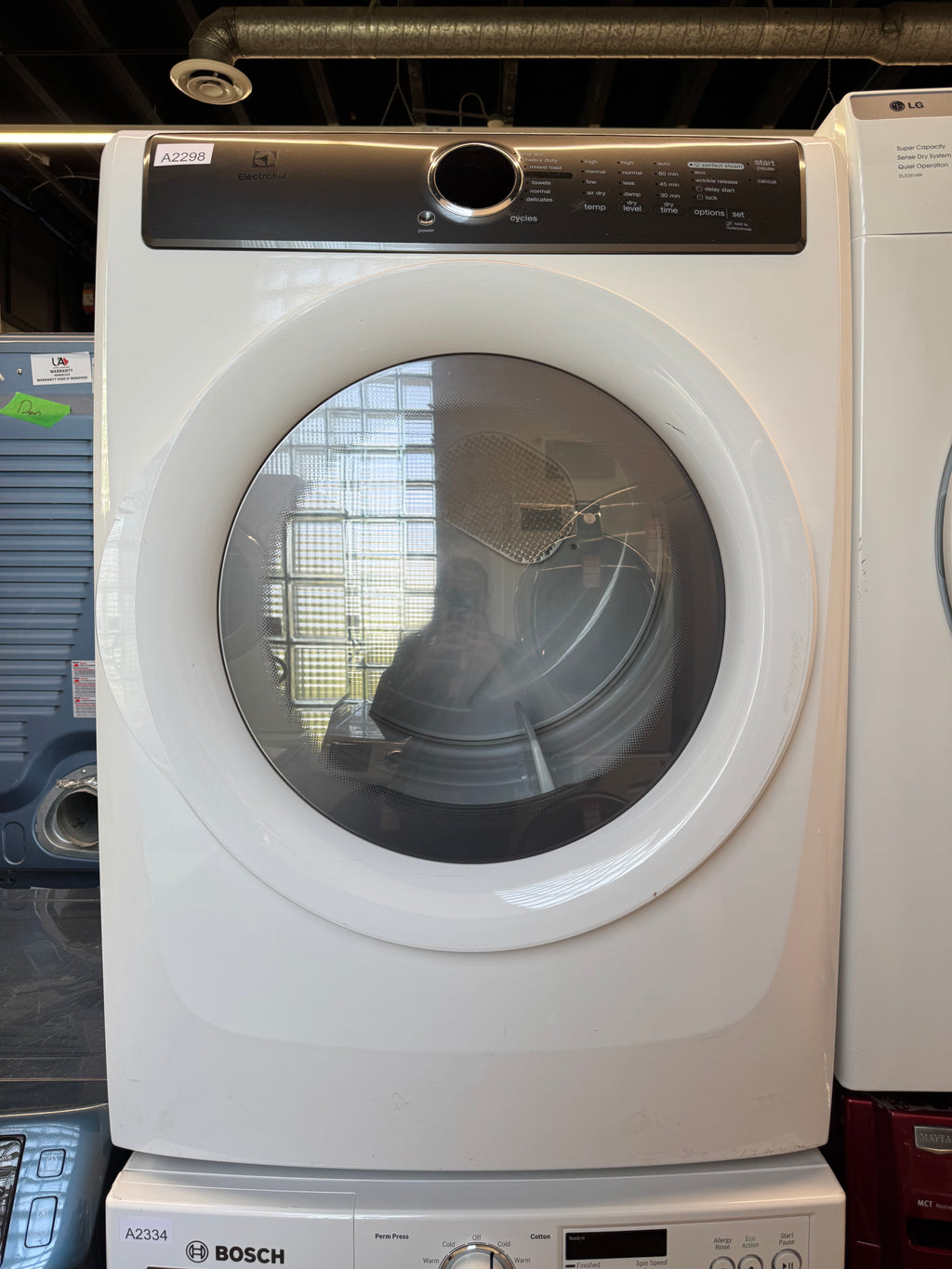Electrolux 27” Front Load Dryer - EFMC417SIW0