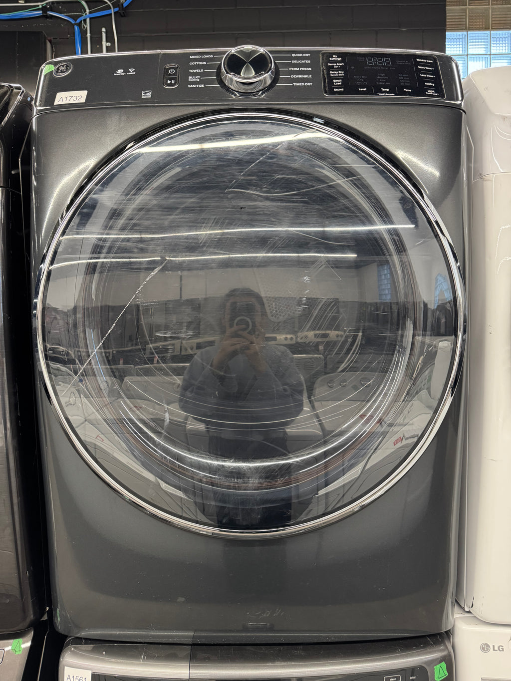 GE 27” Front Load Dryer - GFD55ESMN0DG