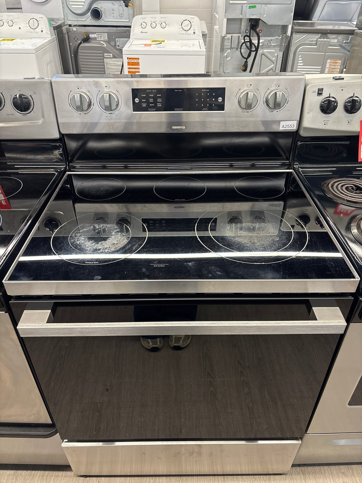 Hisense 30” Freestanding Glass Top Range - HBE3502CAS