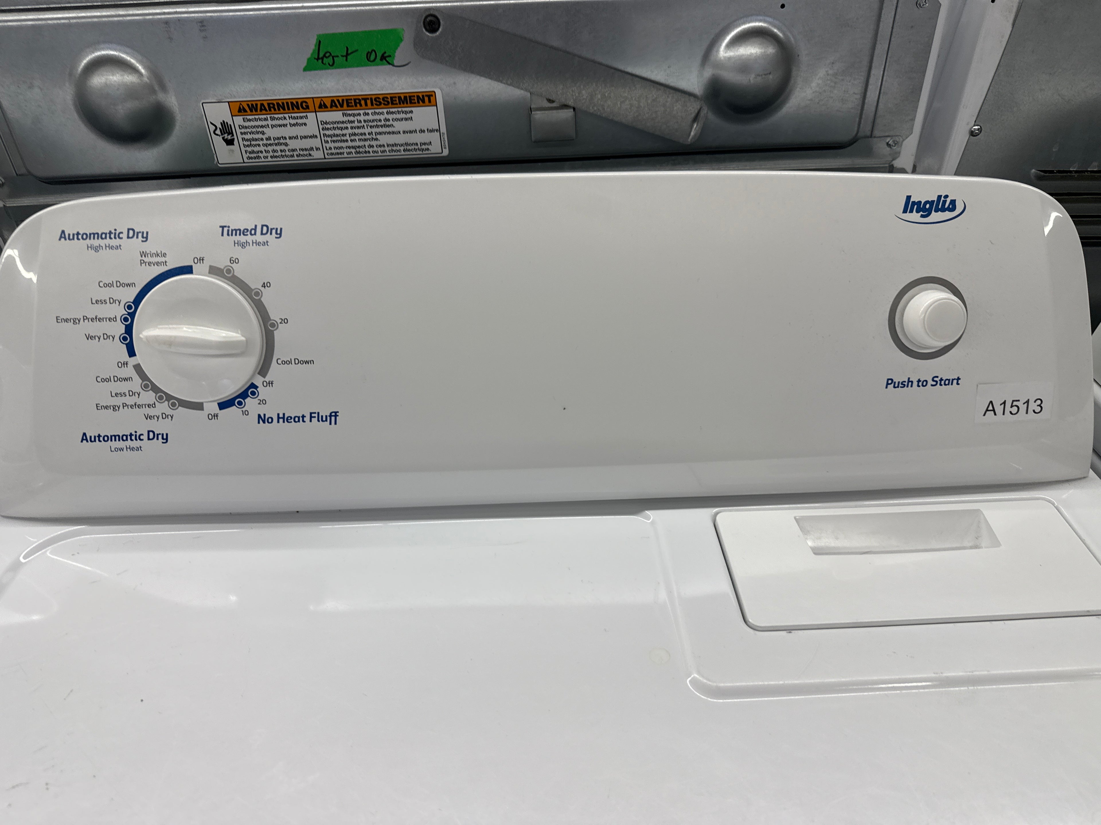 Inglis Top Load Washer&Dryer Set (ITW4600YQ1 / YIED4600YQ0)