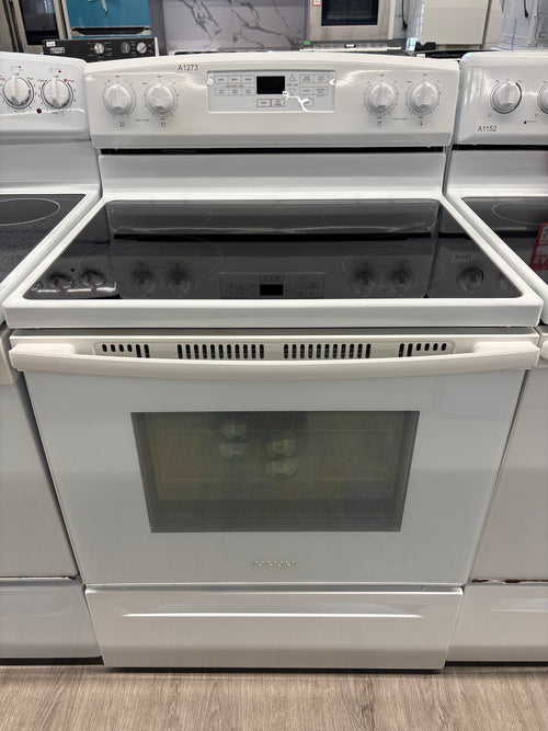 AMANA 30” Glass top range - YAER6603SFW1