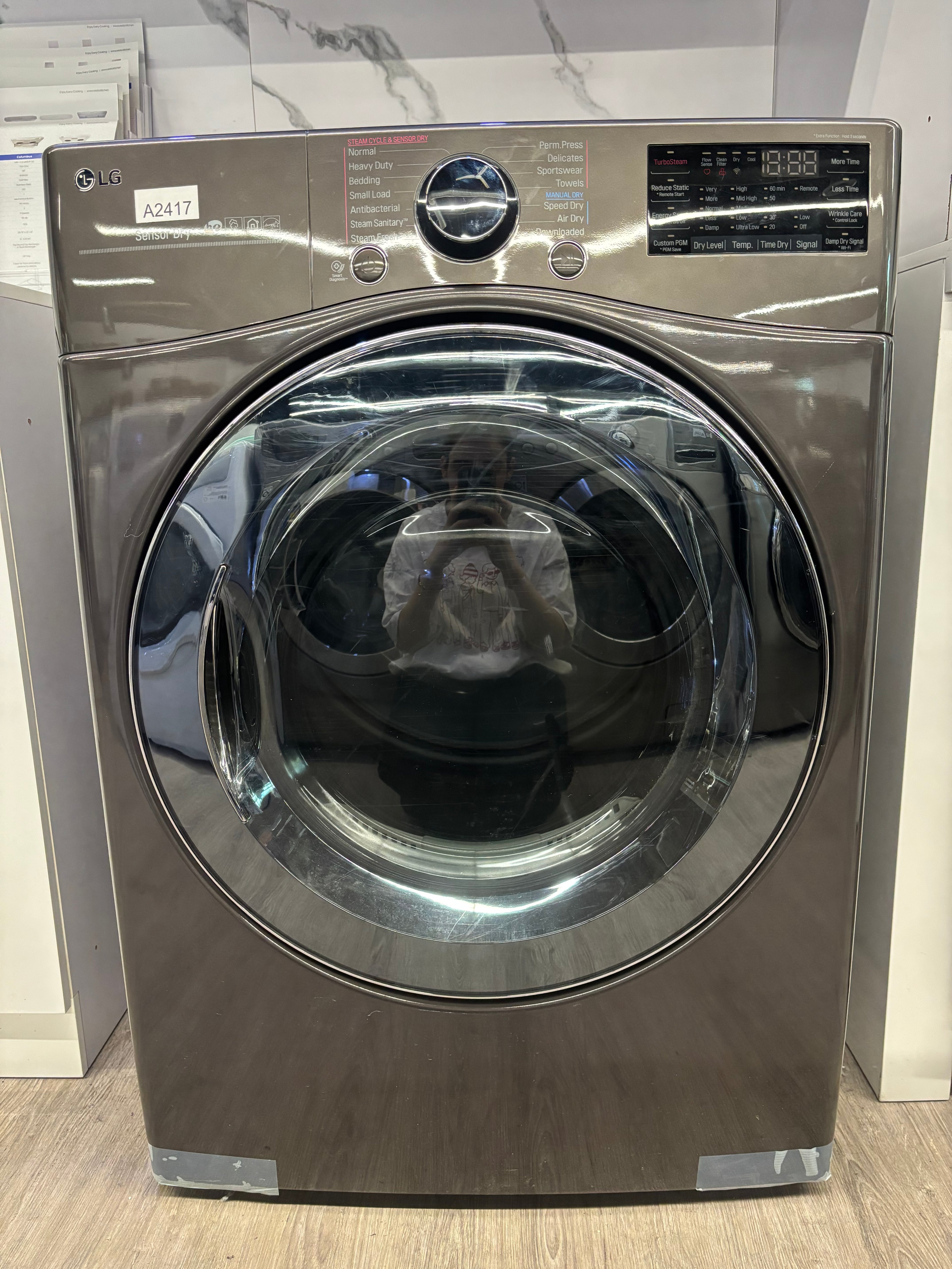 LG 27” Front Load Dryer - DLEX3900B