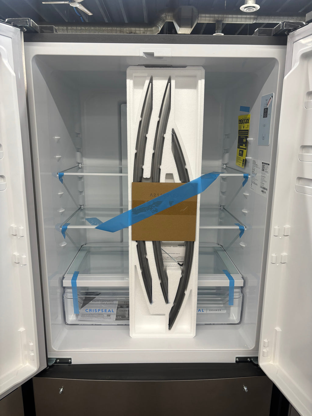 OPEN BOX - Frigidaire 32” Counter-Depth French Door Refrigerator - FRFG1813AV01