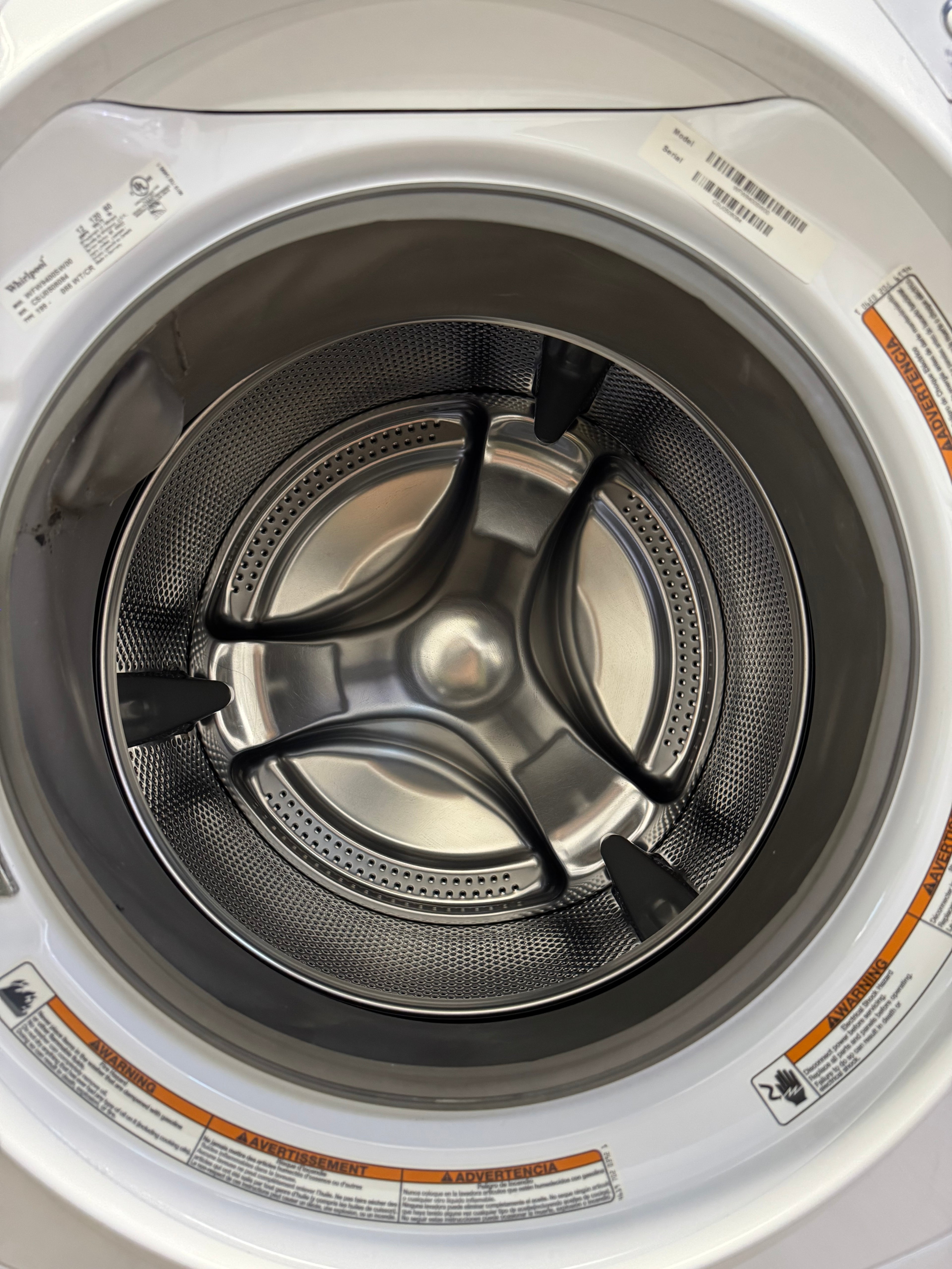 Whirlpool 27” Front Load Washer - WFW9400SW
