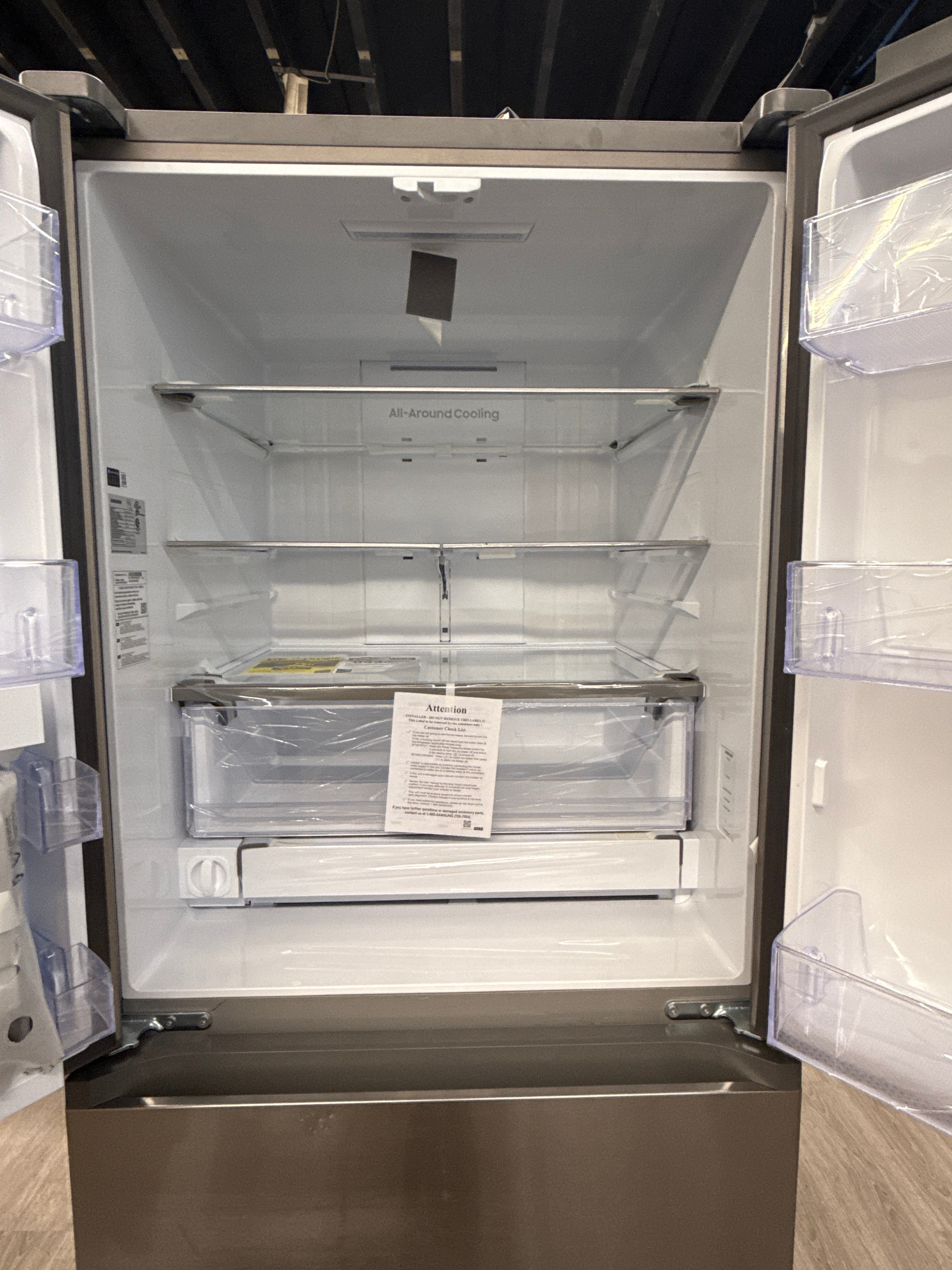 OPEN BOX - Samsung 33" French Door Refrigerator - RF25C5551SR