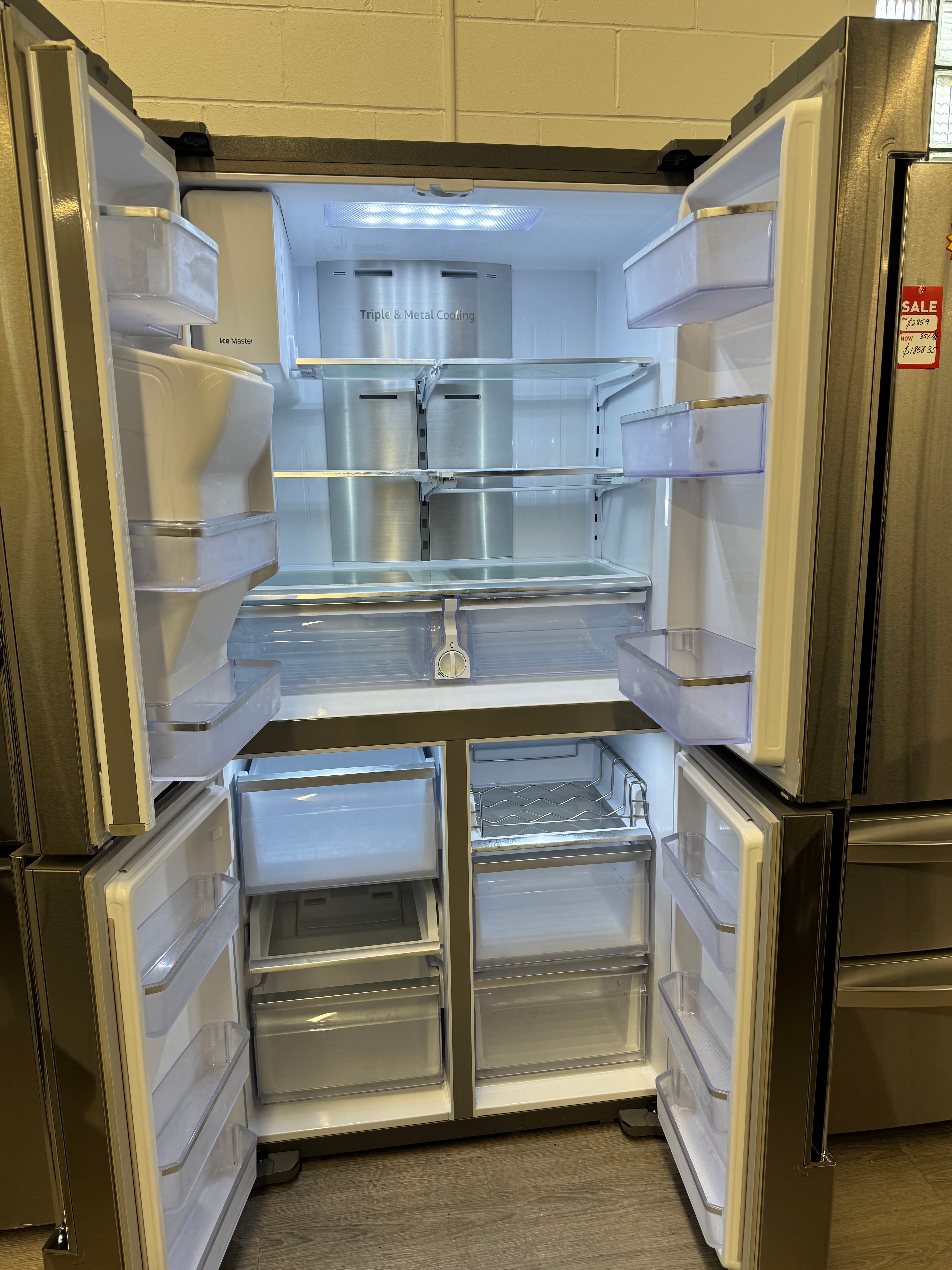 Samsung 36” 4Door Counter Depth French Door Refrigerator - RD22M9581SR/AC