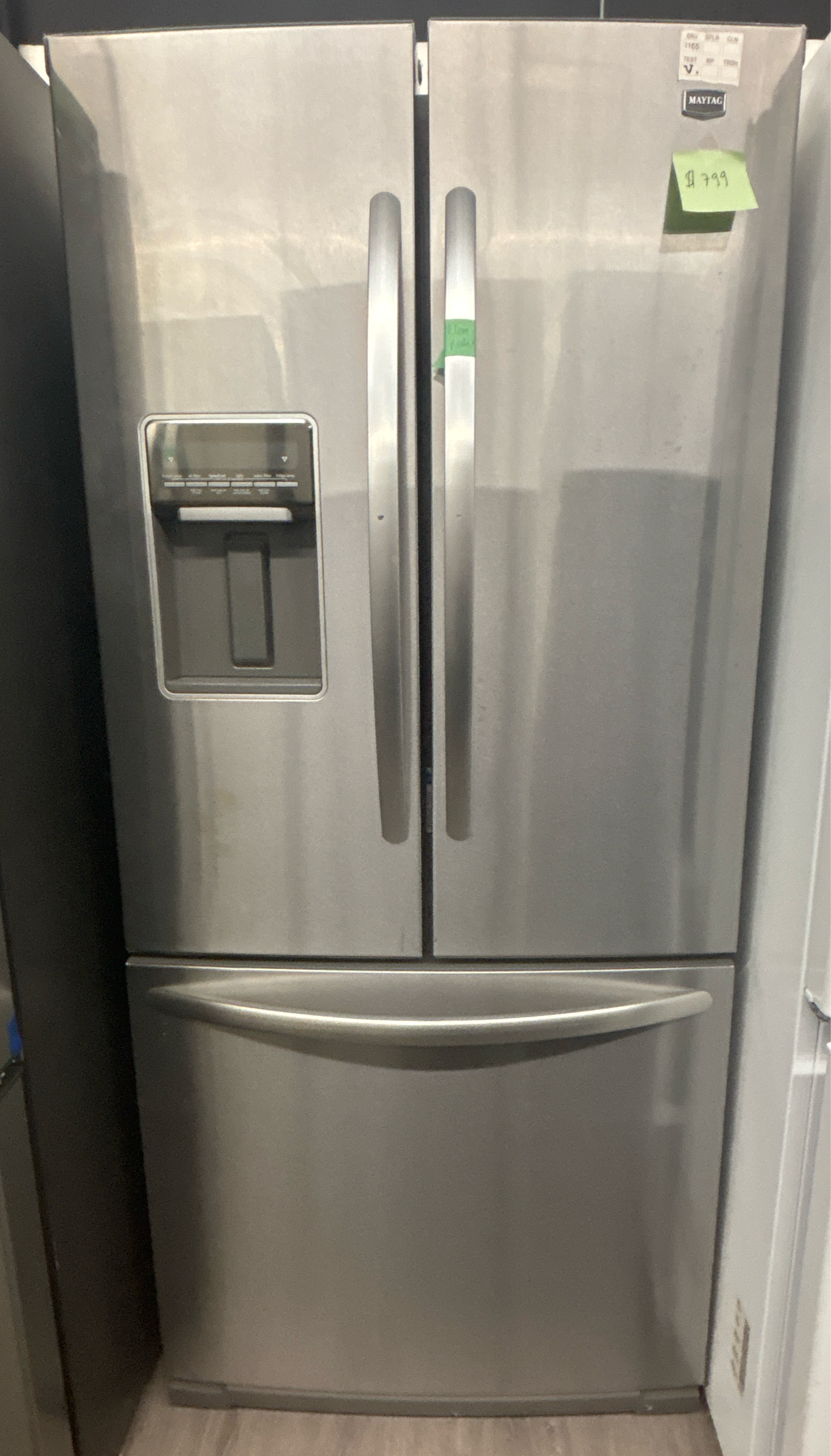 MAYTAG 30" French Door Fridge Ice Maker