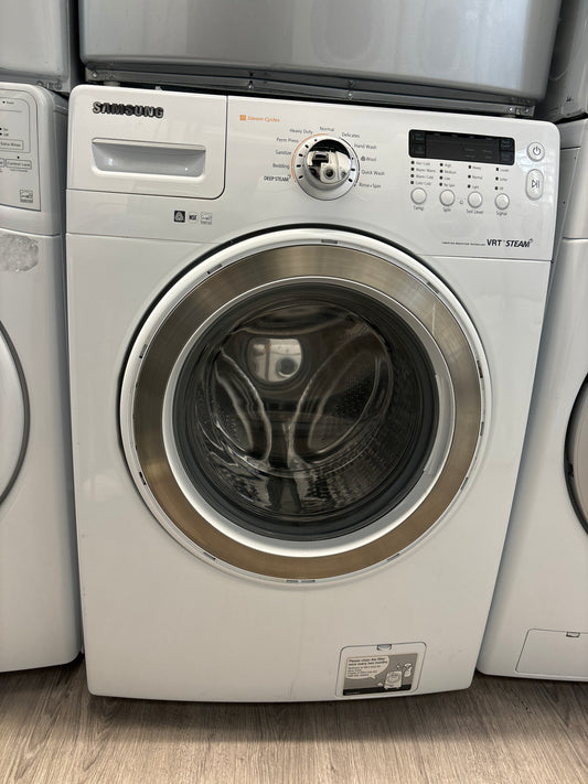 SAMSUNG 27" FRONT LOAD WASHER WF218ANW/XAC 01