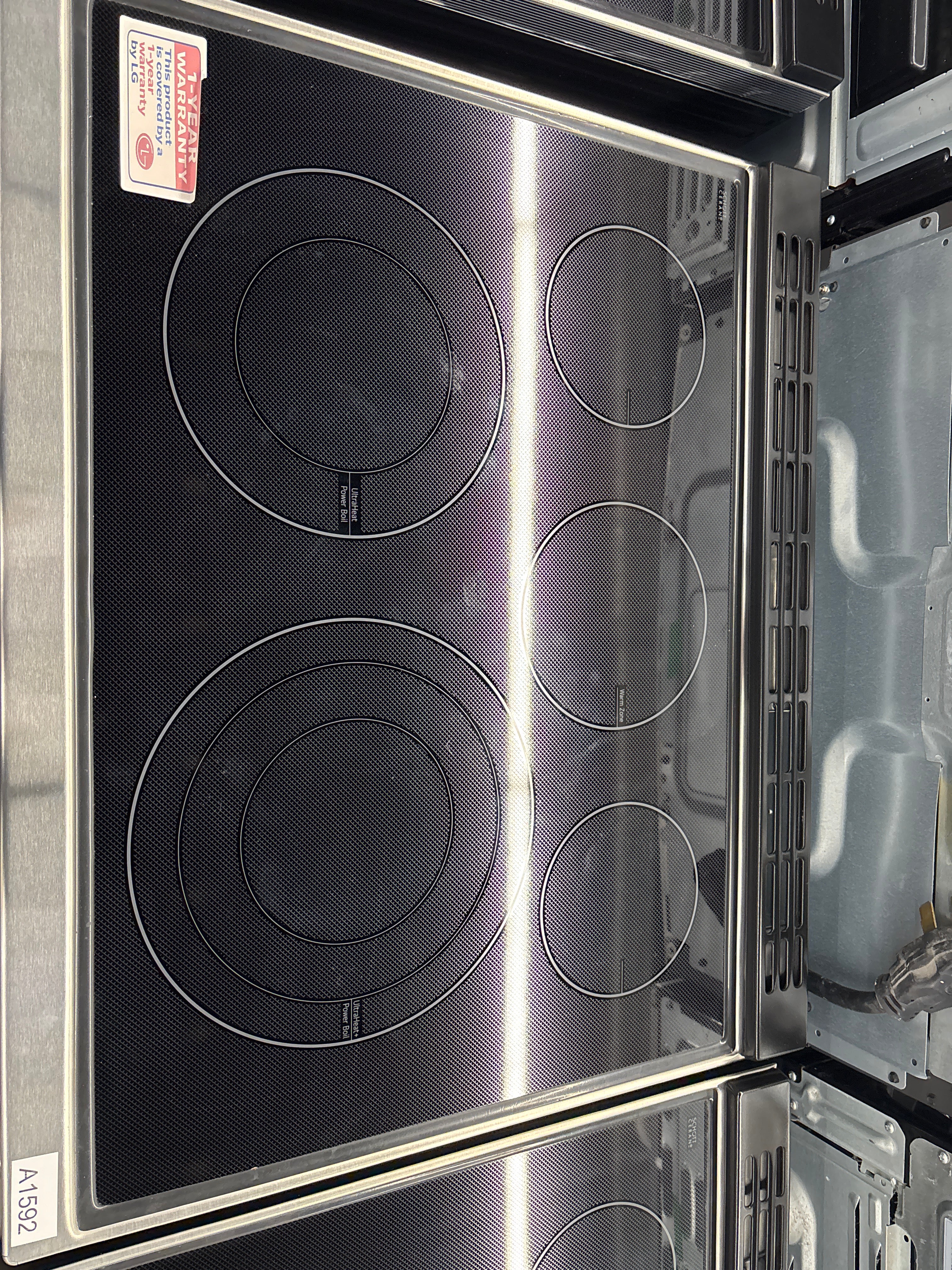 LG 30” Slide-in Glass Top Range - LSEL6337F (1 YEAR MANUFACTURER WARRANTY)