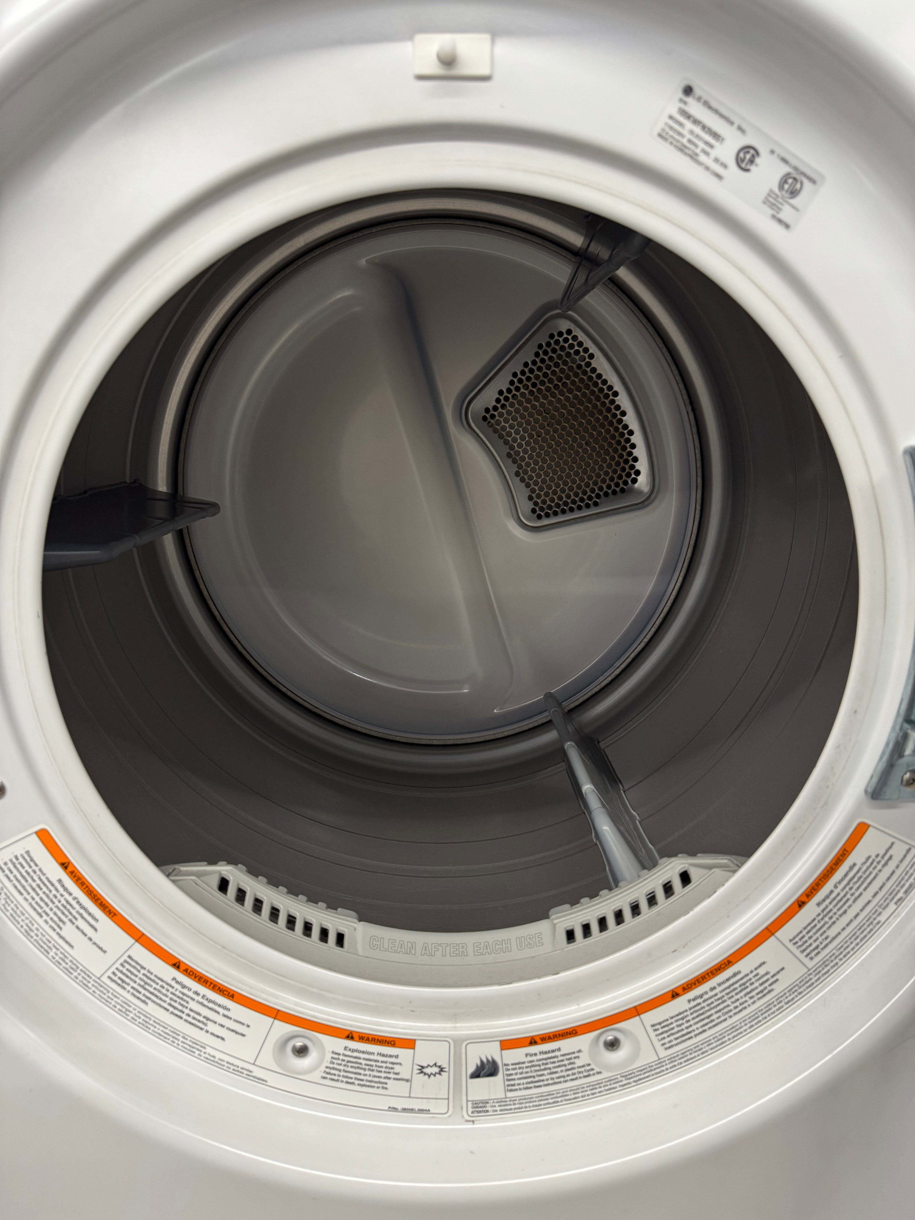 LG 27” Front Load Dryer - DLE2140W