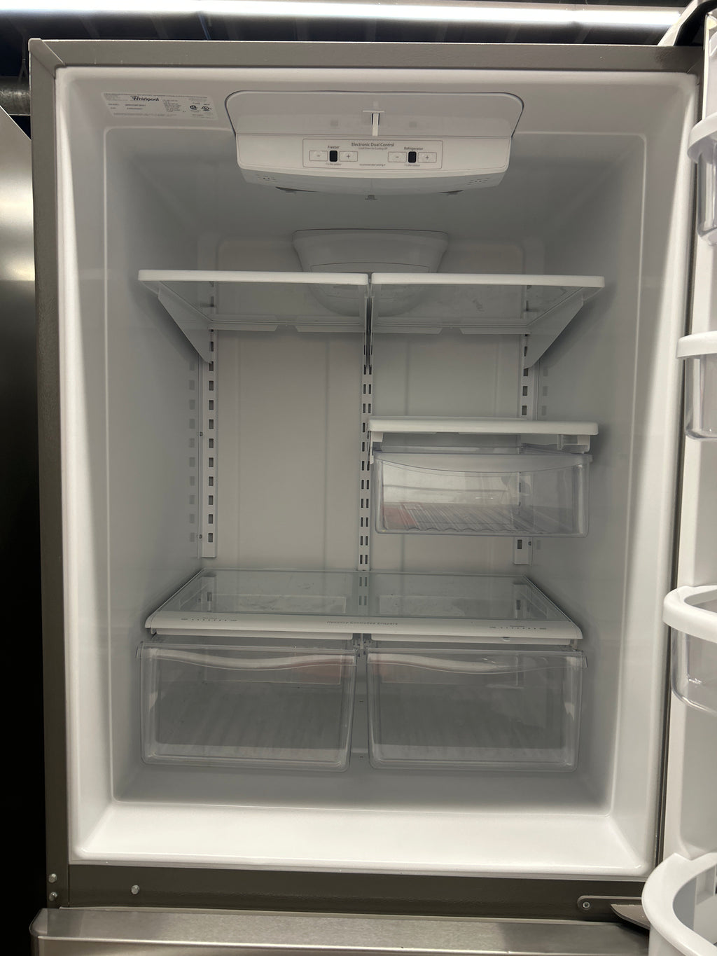Whirlpool 30” Fridge-WRB329RFBM01