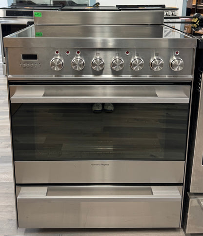 OPEN BOX - Fisher & Paykel Slide-In Induction Range - OR30SDPWSX1