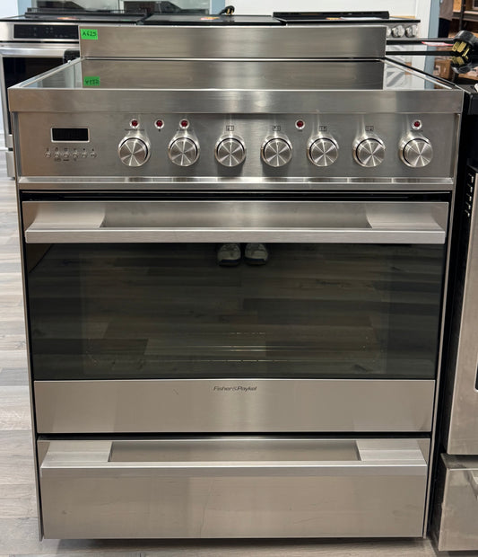 OPEN BOX - Fisher & Paykel Slide-In Induction Range - OR30SDPWSX1