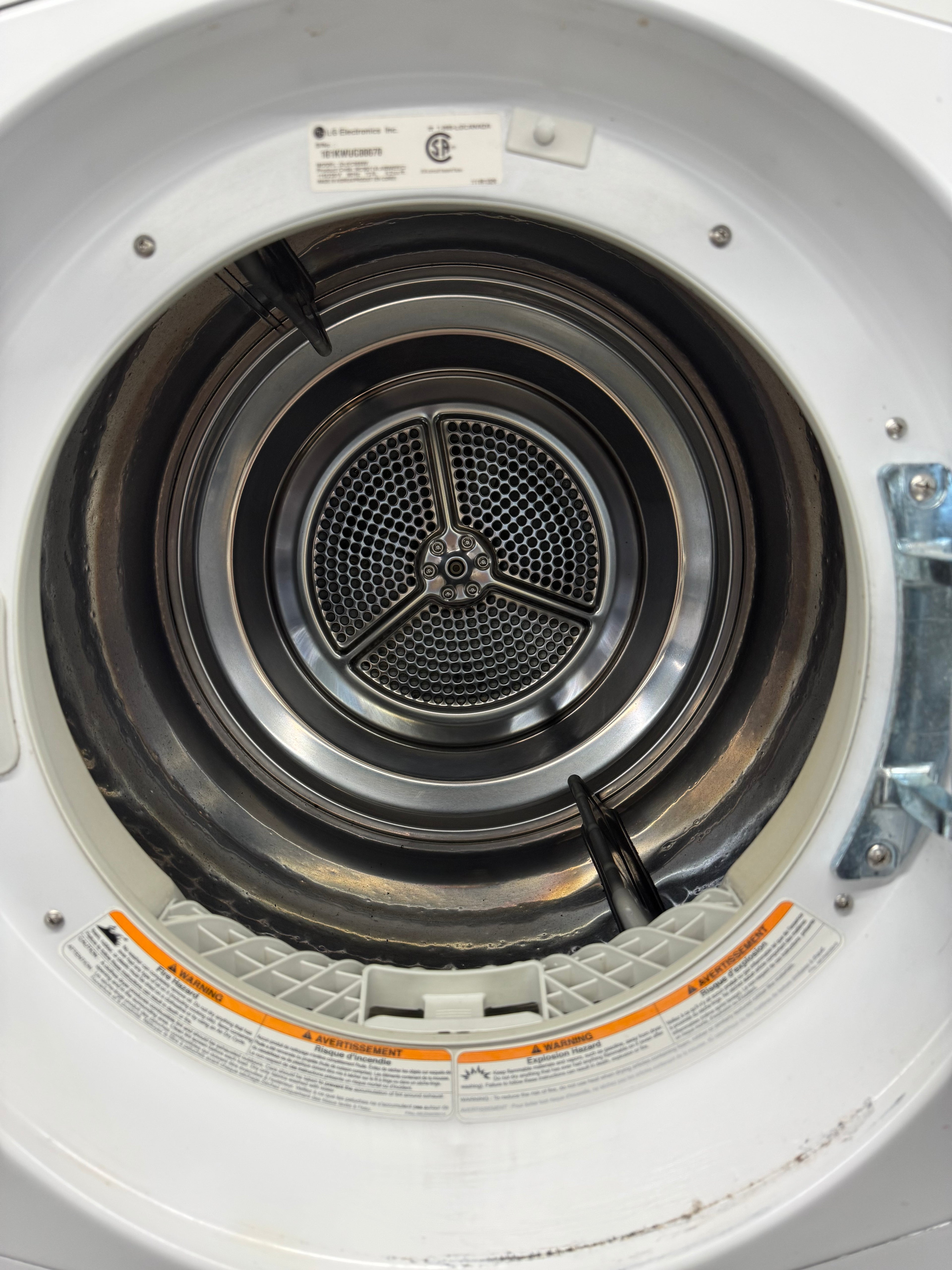 LG 24” Front Load Ventless Dryer - DLEC855W