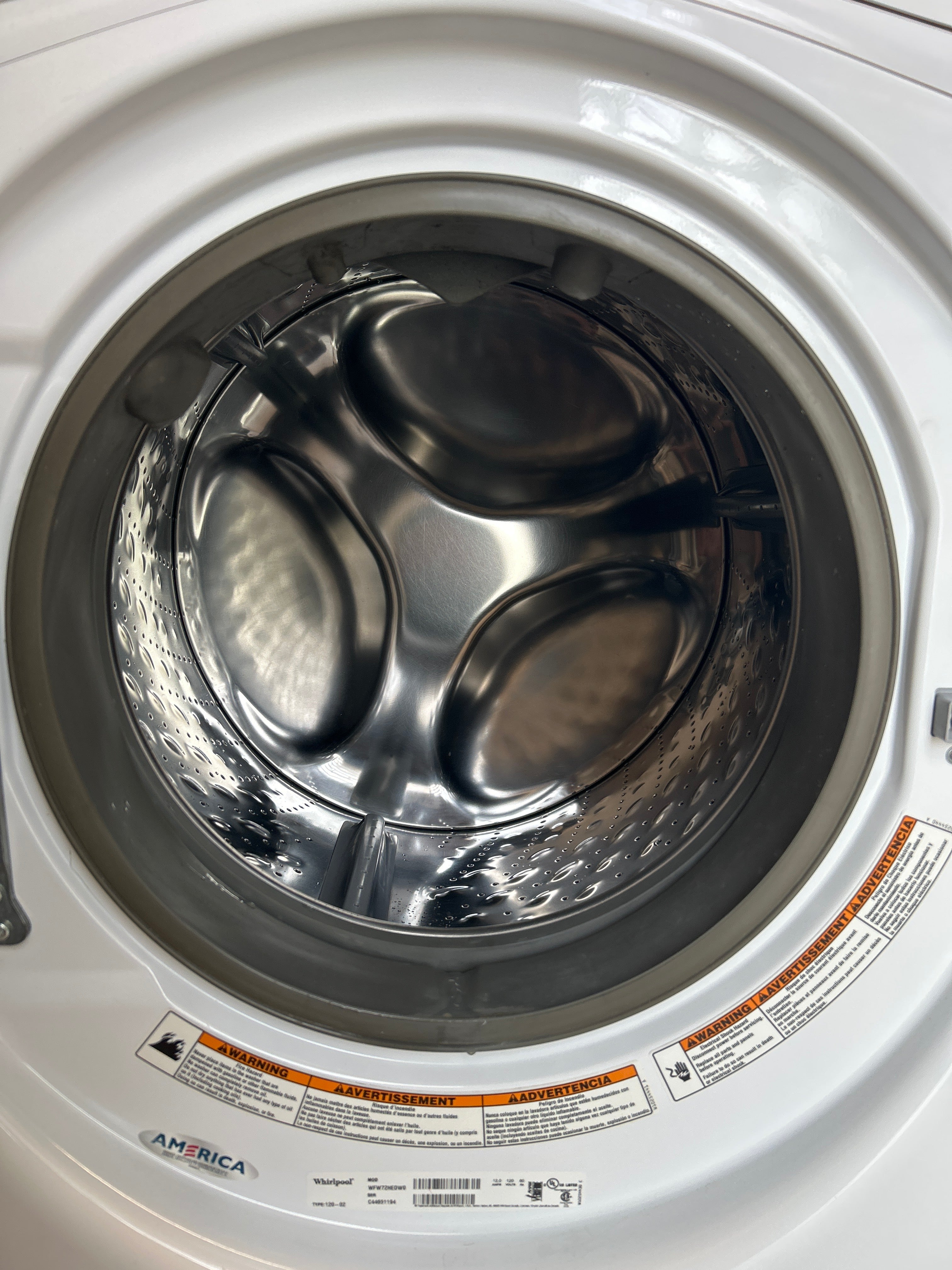 Whirlpool 27" Front Load Washer/Dryer Set