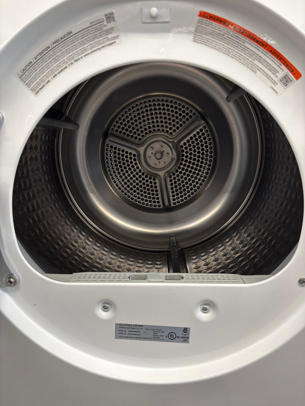 SAMSUNG 24” Front Load Washer & Dryer Set (WW22K6800AW/A2 & DV22K6800EW/AC)