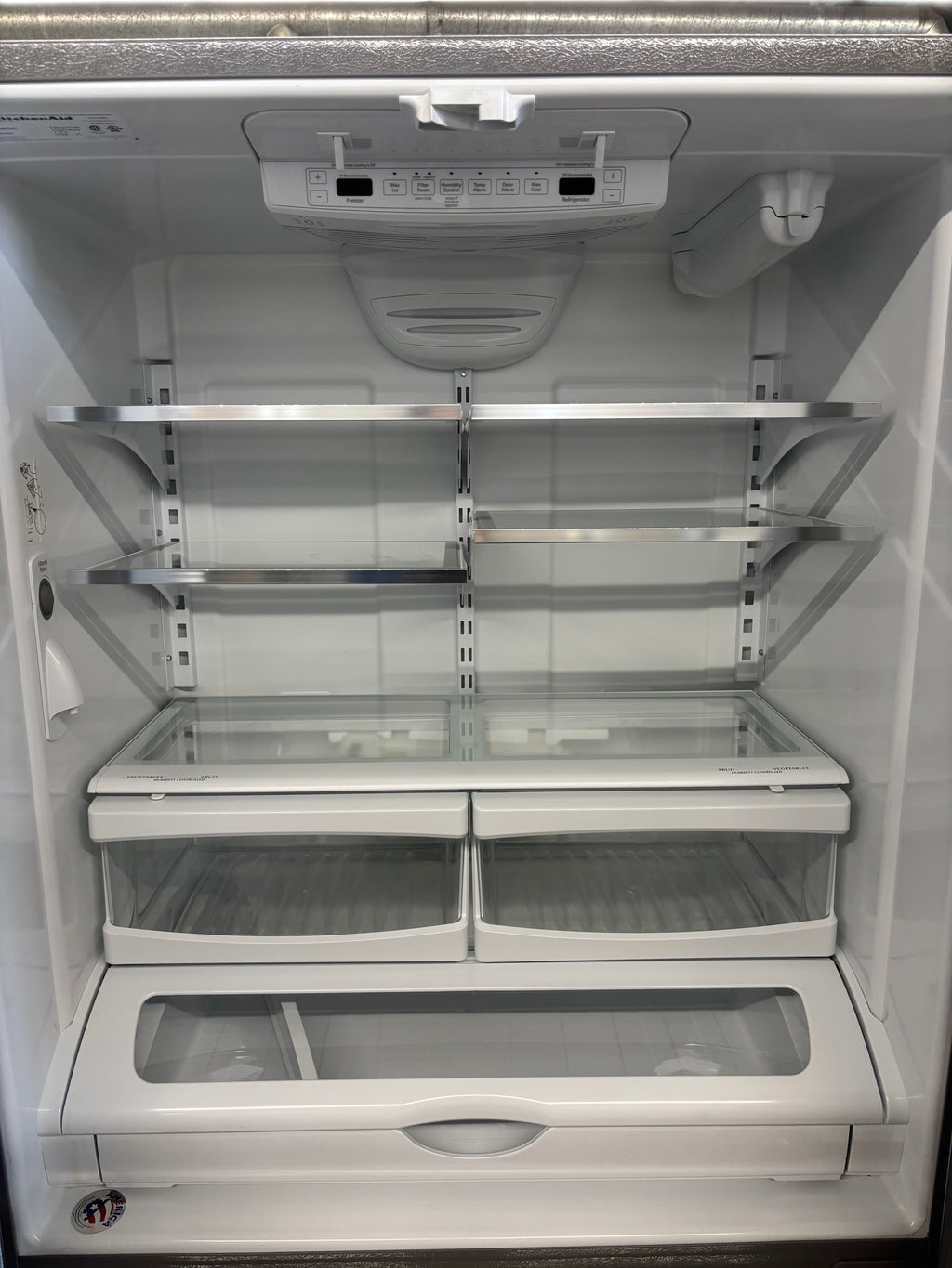 KitchenAid 36” Counter-Depth French Door Refrigerator - KRFC300ESS01