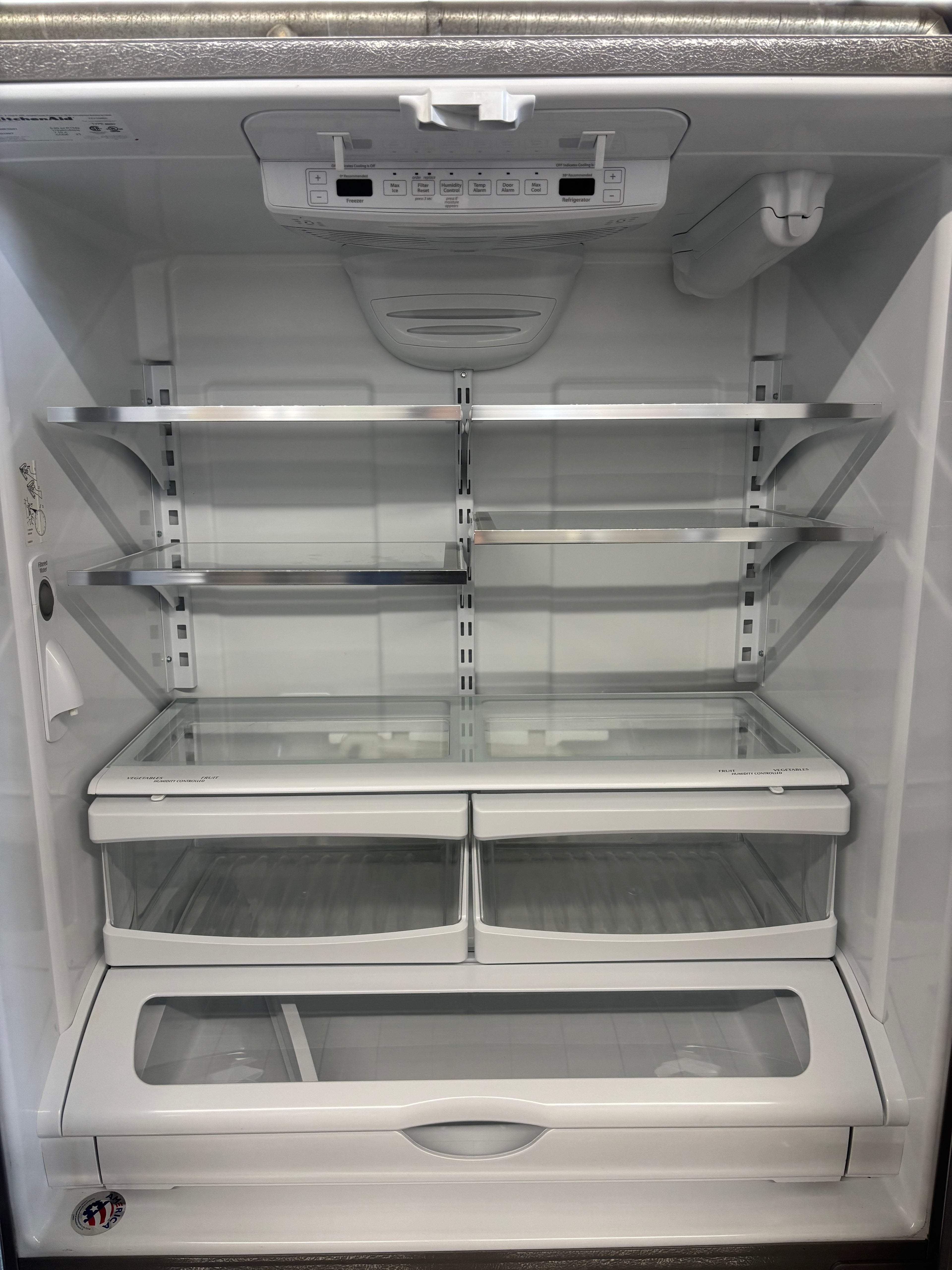 KitchenAid 36” Counter-Depth French Door Refrigerator - KRFC300ESS01