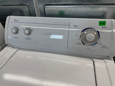 Whirlpool 27" Top Load Washer/Dryer Set