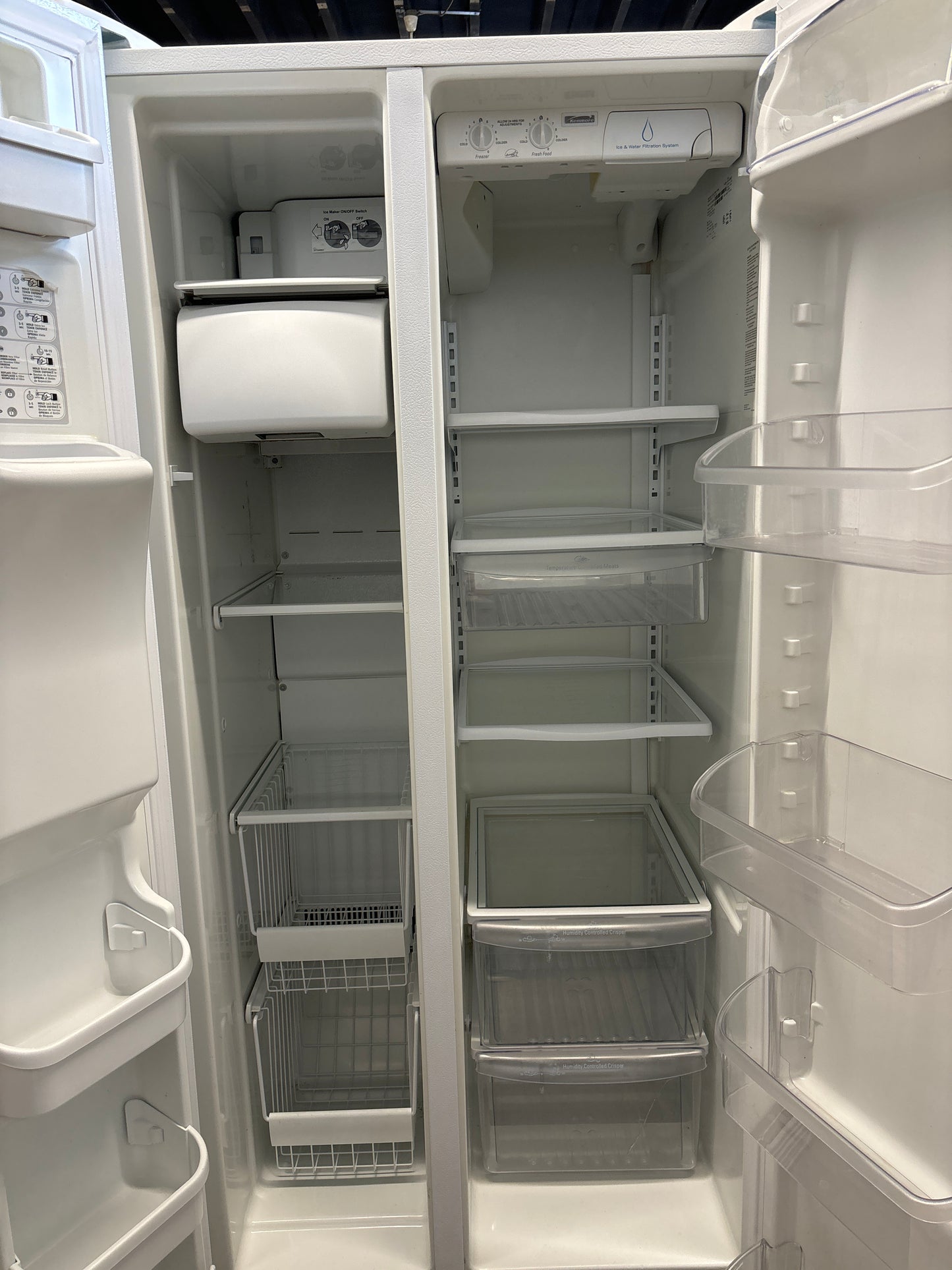 Kenmore 33” Side by Side Refrigerator - 253.5436240P