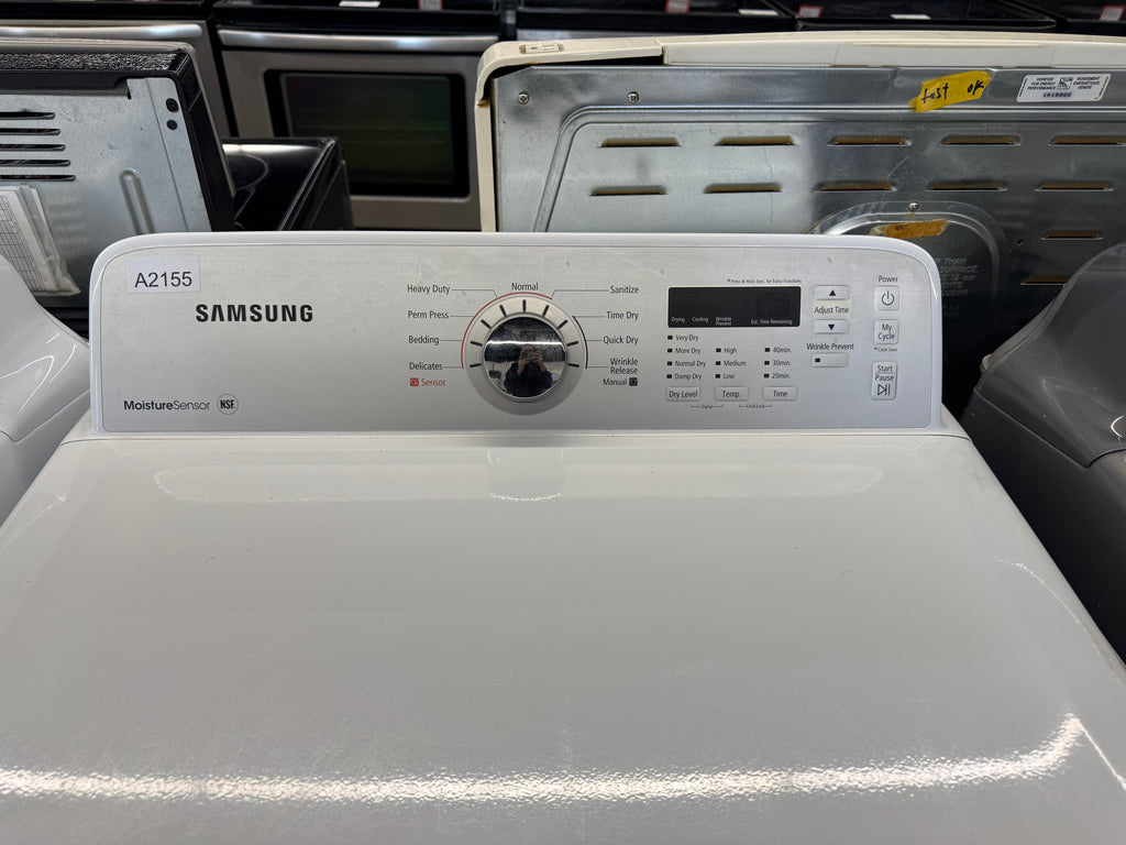 Samsung 27” Front Load Dryer -  DV422EWHDWR/AC