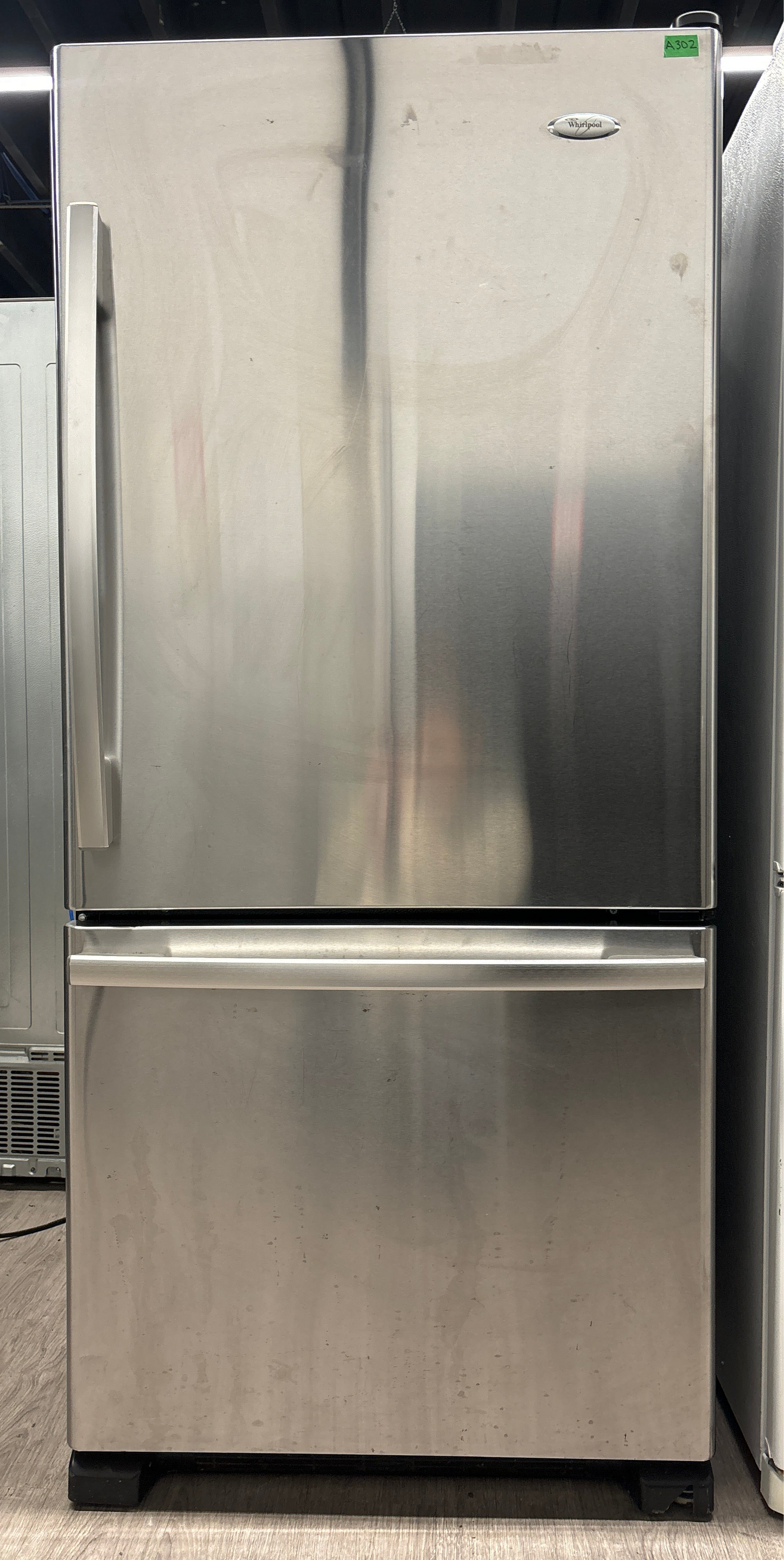 Whirlpool 30 Inch Bottom Freezer Fridge