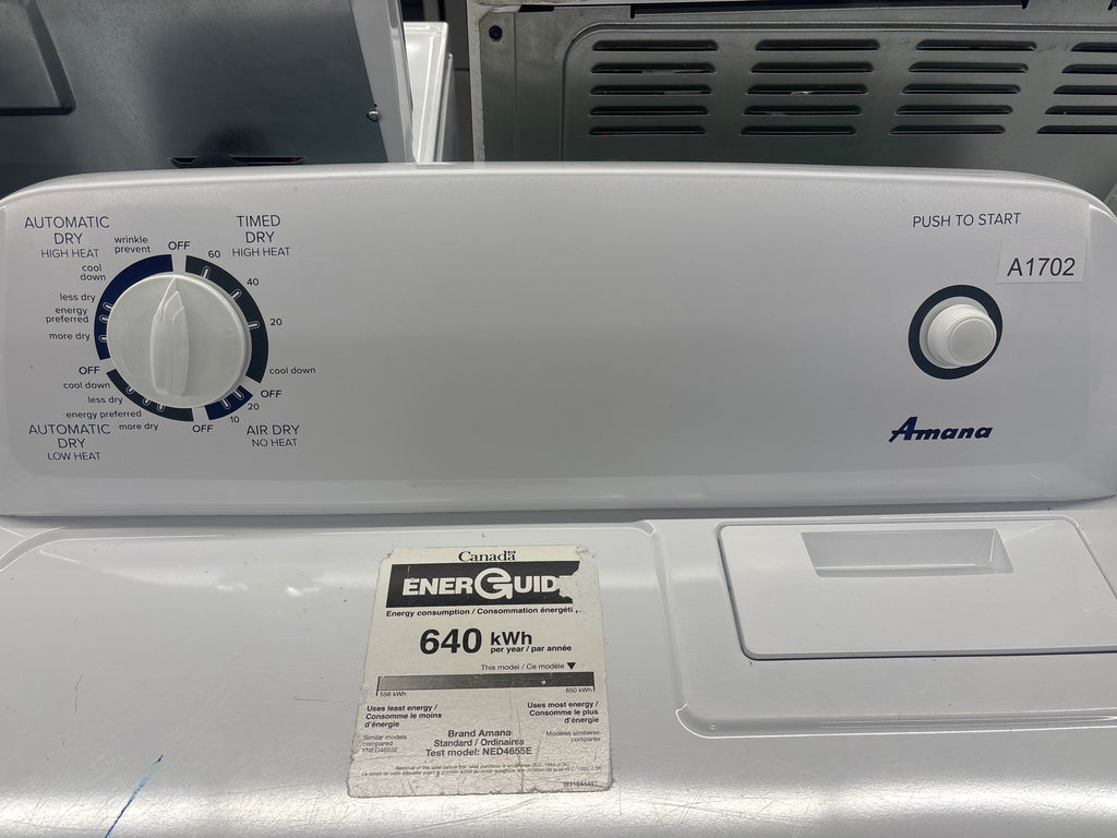 Amana 29” Front Load Dryer - YNED4655EW1
