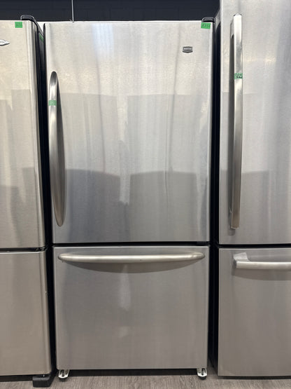 Maytag 30" Bottom Freezer Refrigerator-MBR1957VES2