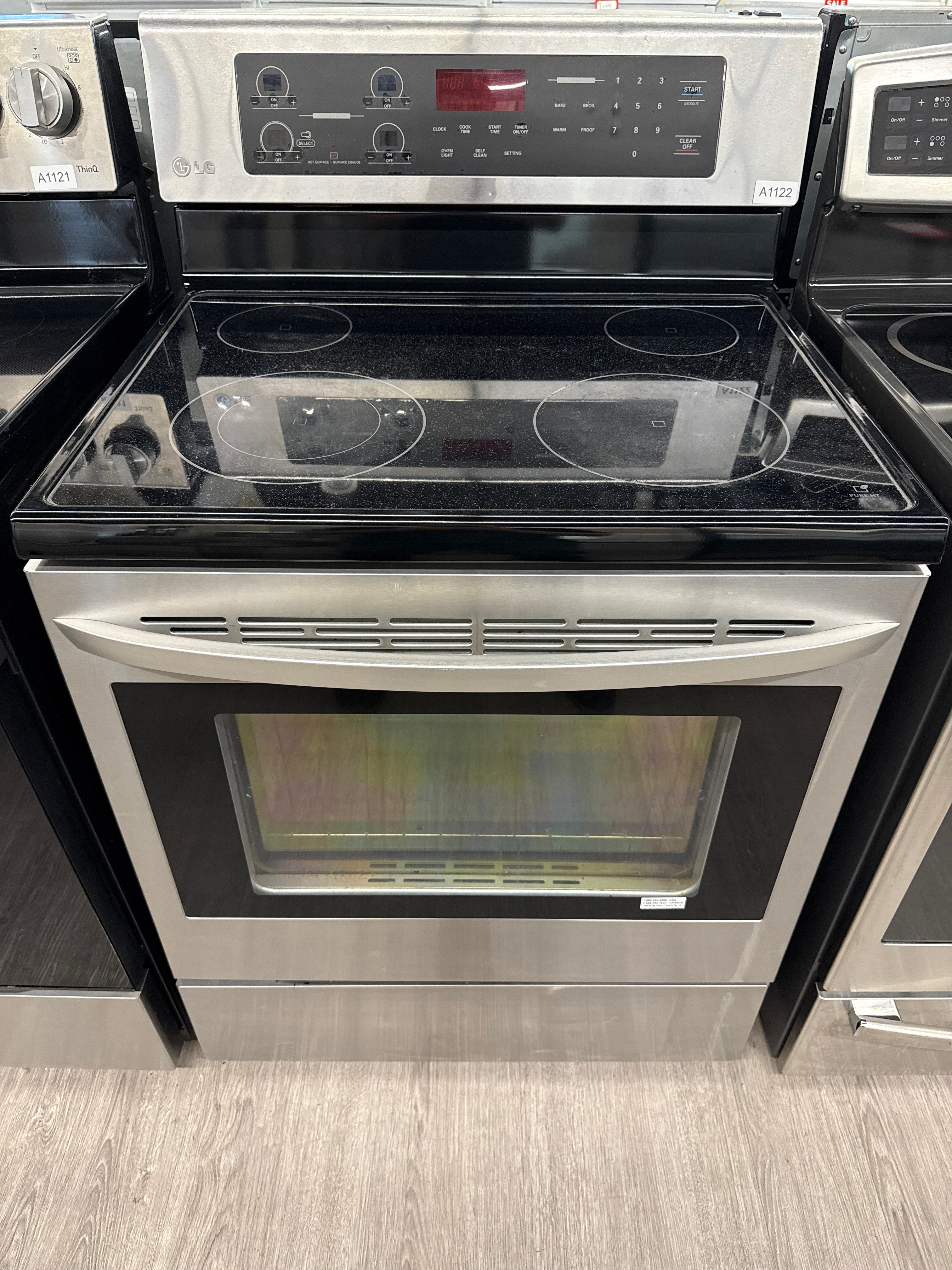 LG 30" Glass Top Range- LRE6321ST/00